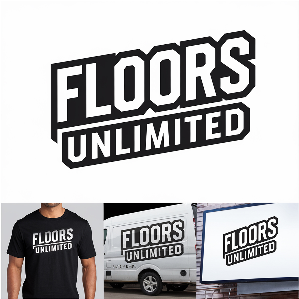 Logo Design by mekail for Floors Unlimited | Design #34091369