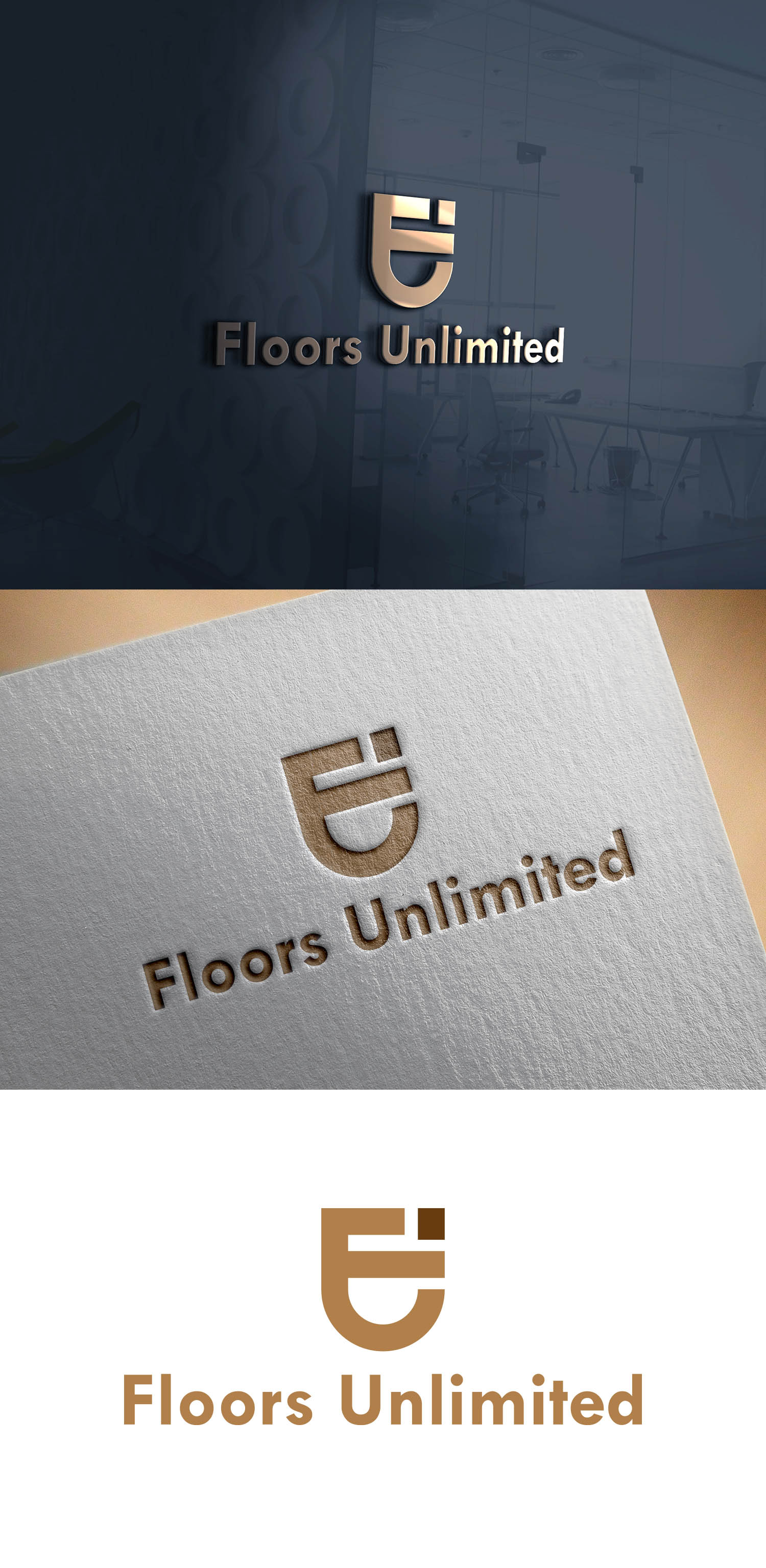 Logo Design by sariaka for Floors Unlimited | Design #34115019