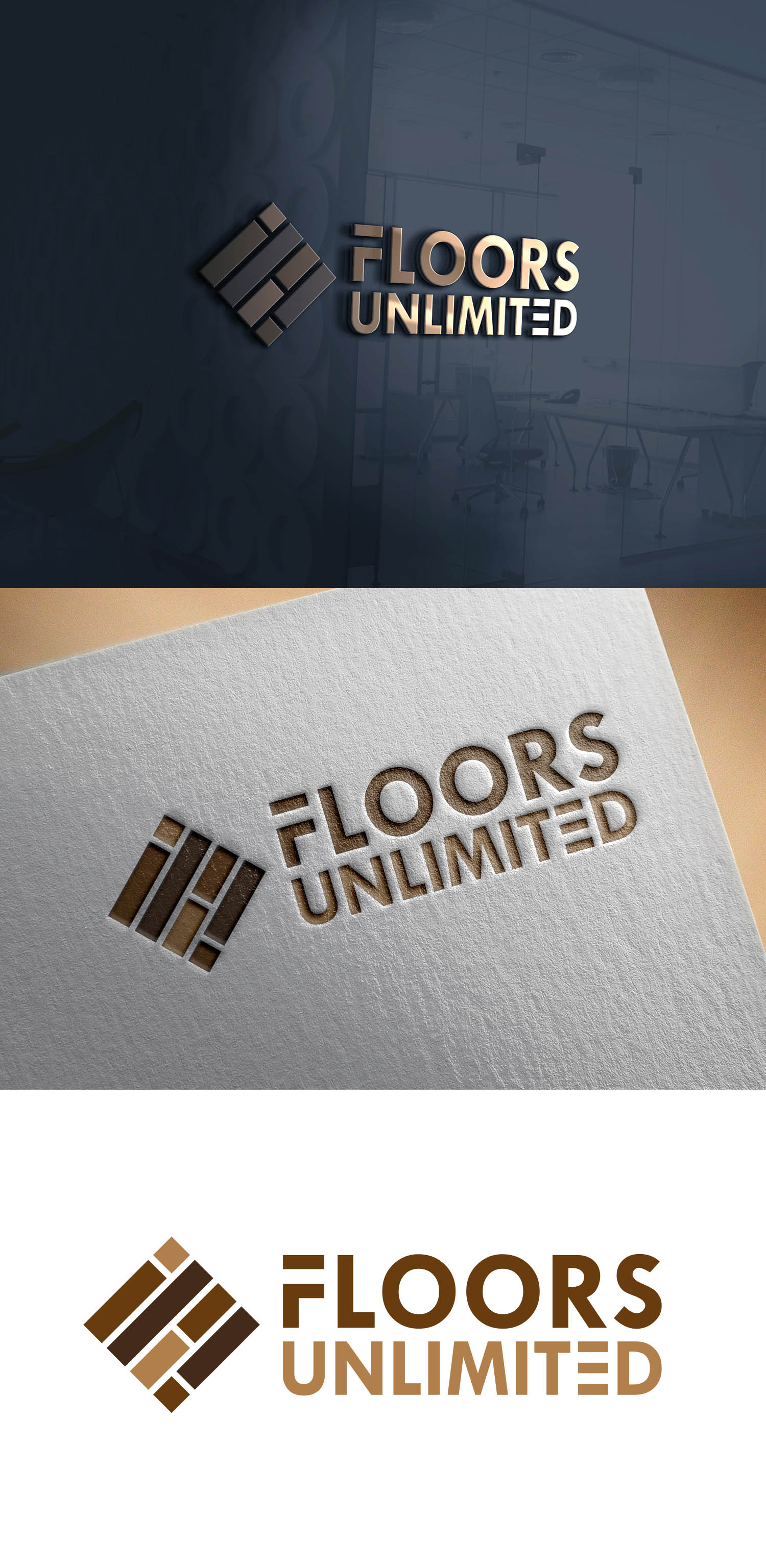 Logo Design by sariaka for Floors Unlimited | Design #34131586