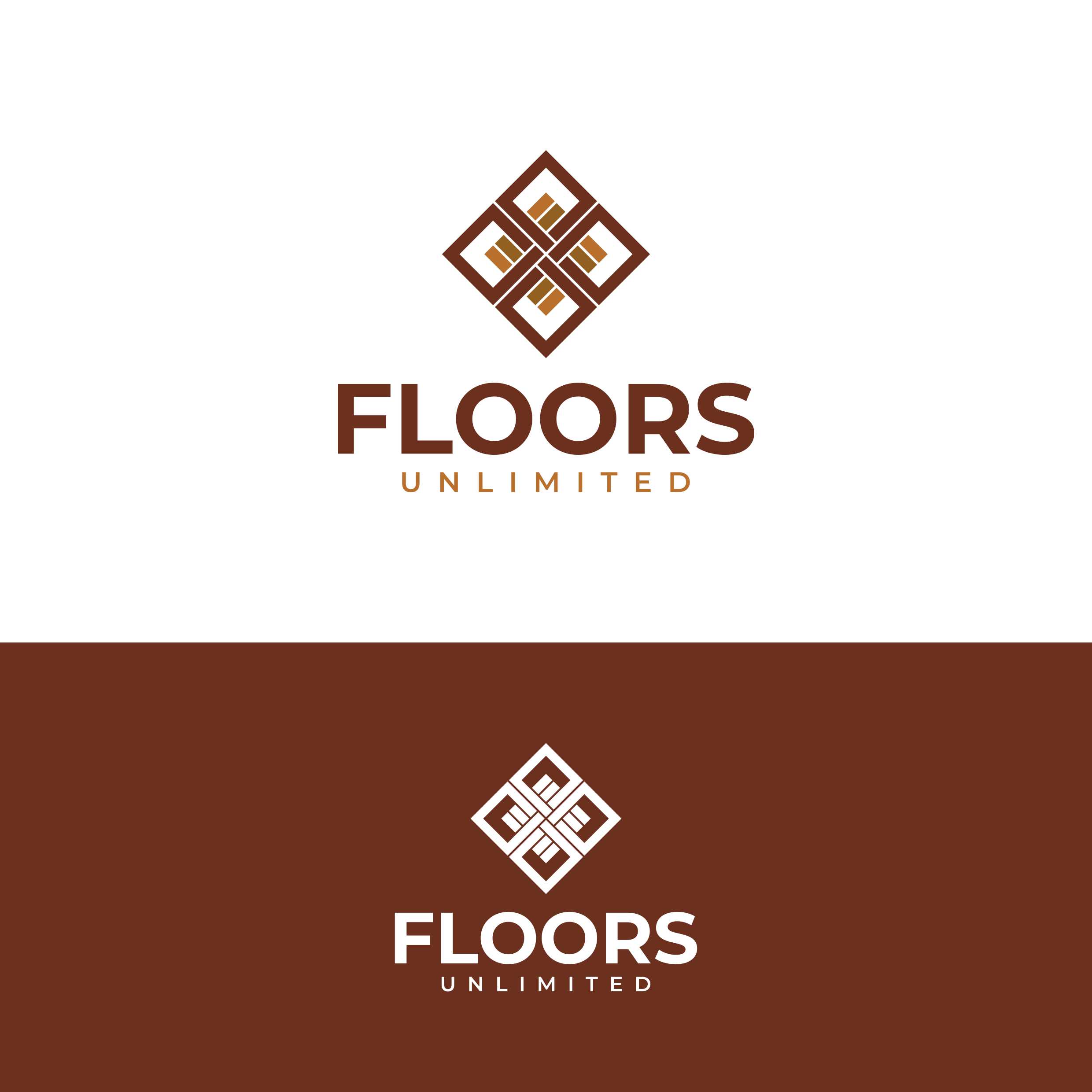 Logo-Design von Arya Stark für Floors Unlimited | Design #34127703