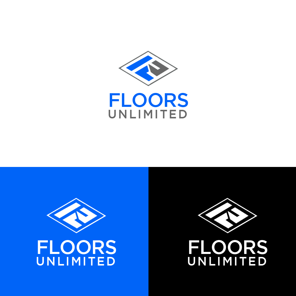 Logo Design by Noor Ezz for Floors Unlimited | Design #34110151