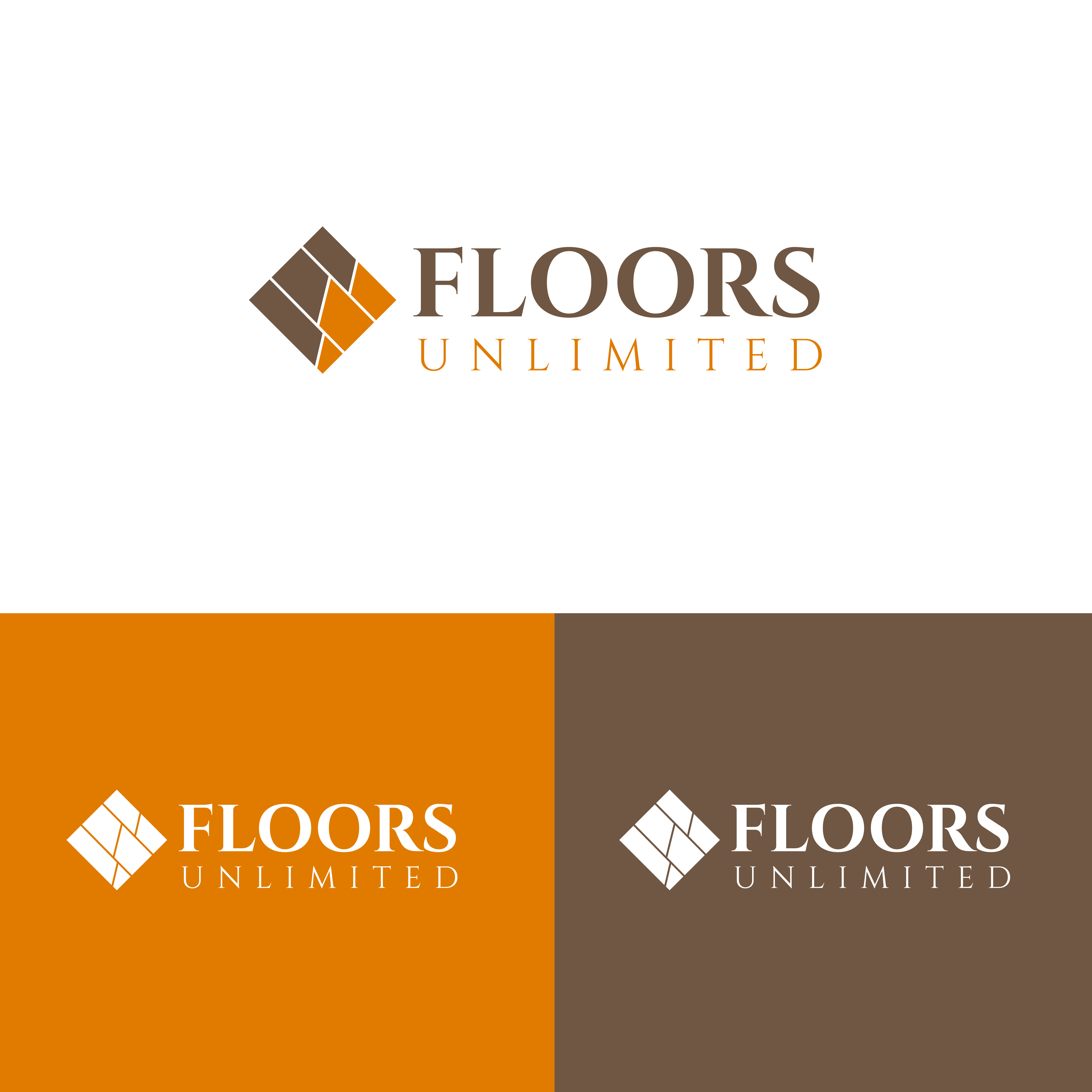 Logo Design by victipedia for Floors Unlimited | Design #34095234