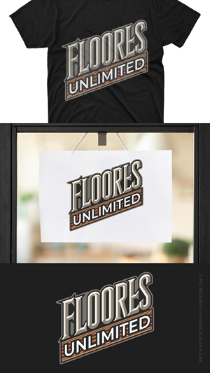 Logo Design by nitin.kondhare2010 for Floors Unlimited | Design: #34117927