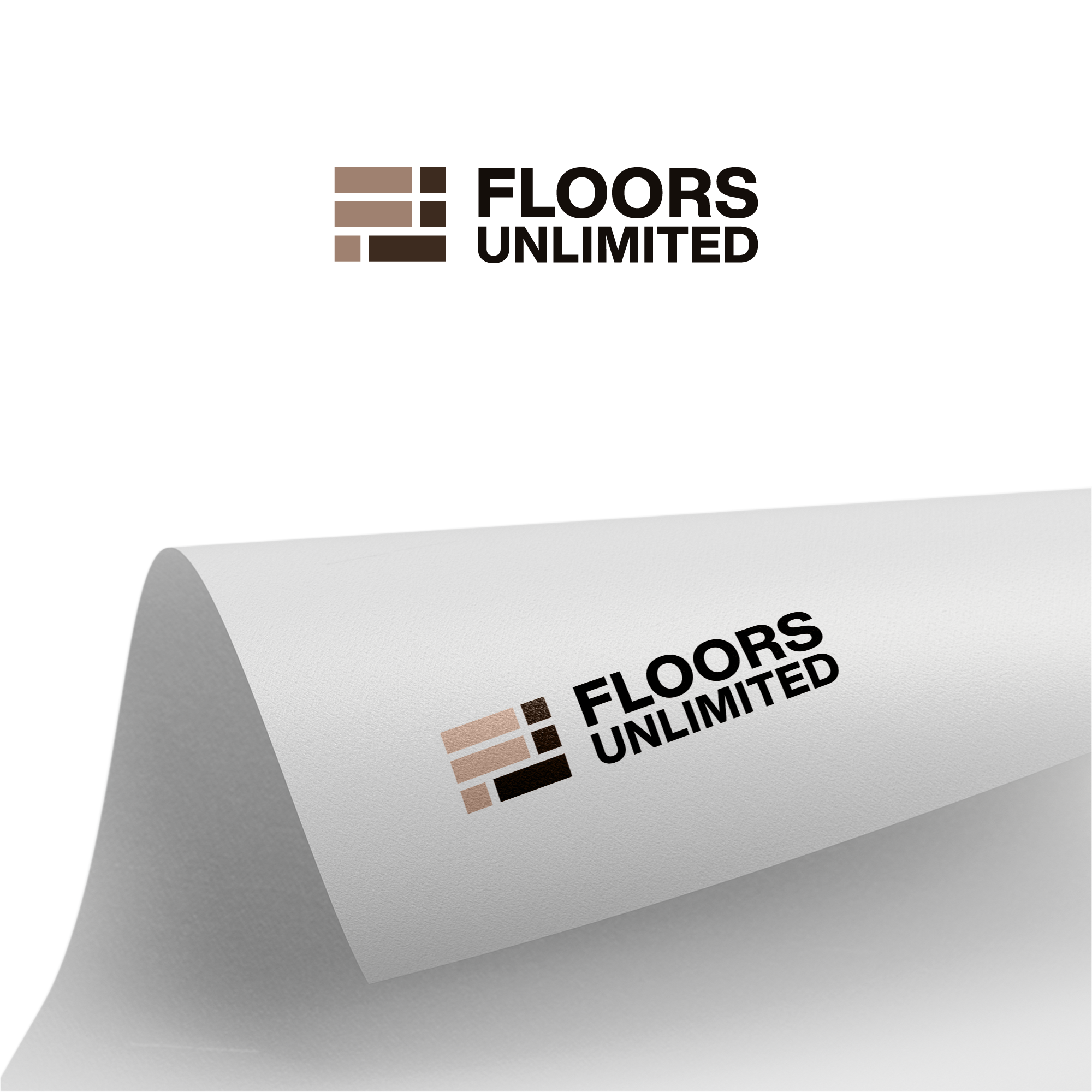 Logo Design by Skozer for Floors Unlimited | Design #34124674