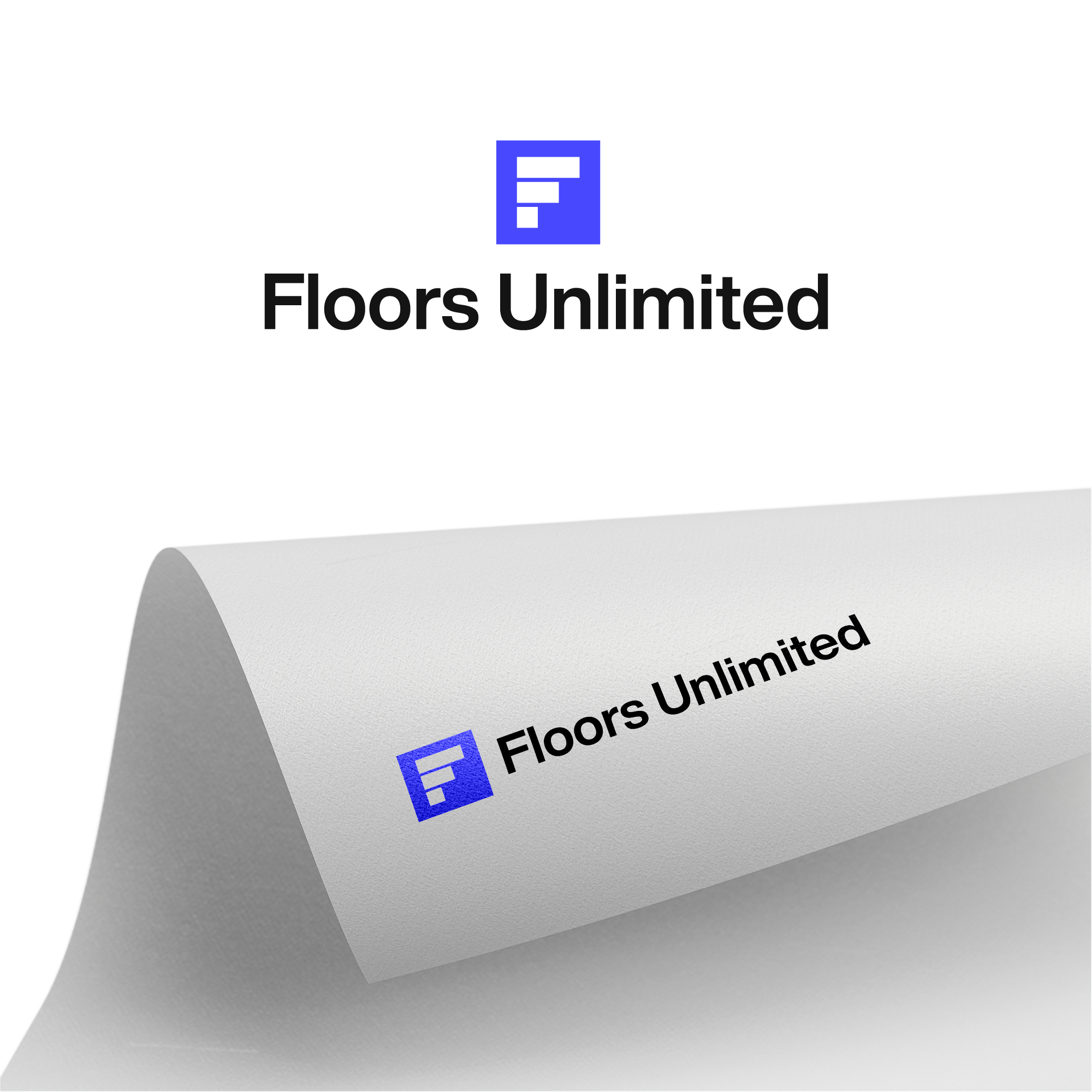 Logo Design by Skozer for Floors Unlimited | Design #34124679