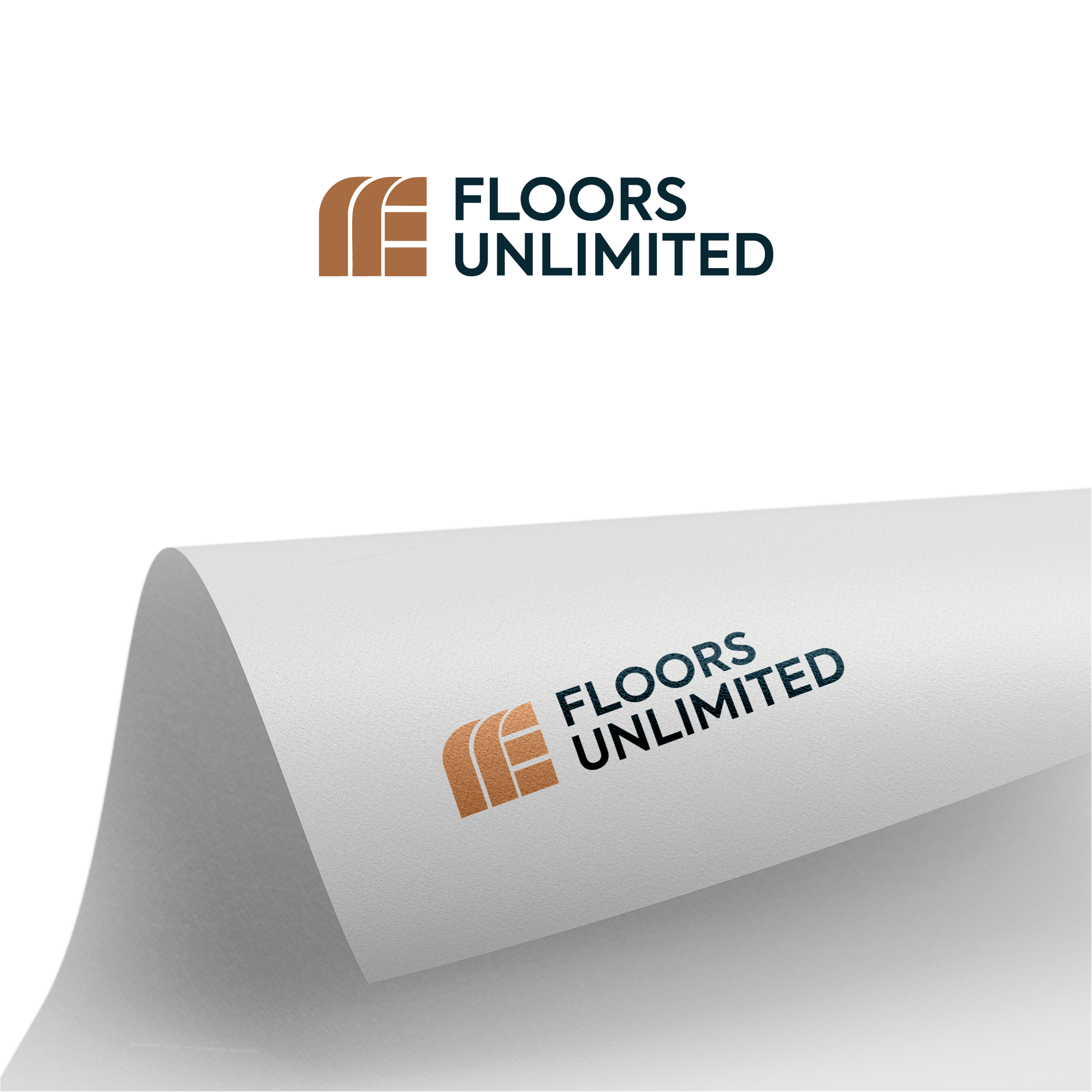 Logo Design by Skozer for Floors Unlimited | Design #34124723