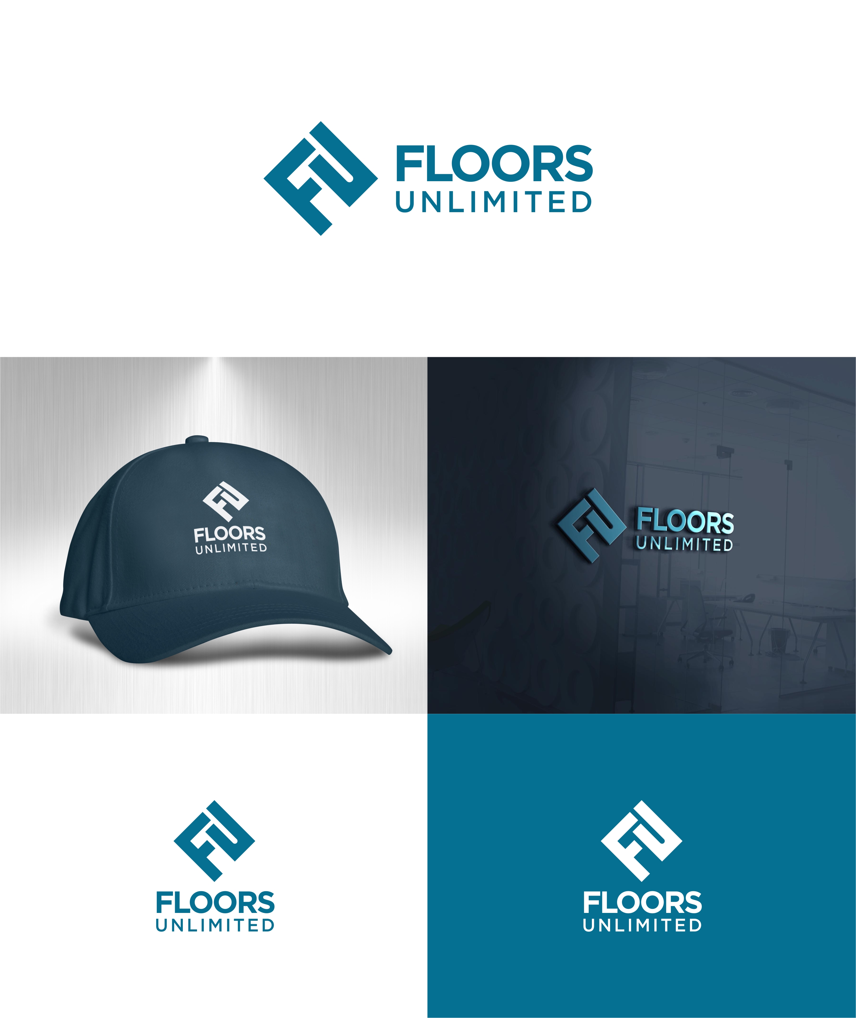 Logo Design by Joenet Jayawarna for Floors Unlimited | Design #34128142