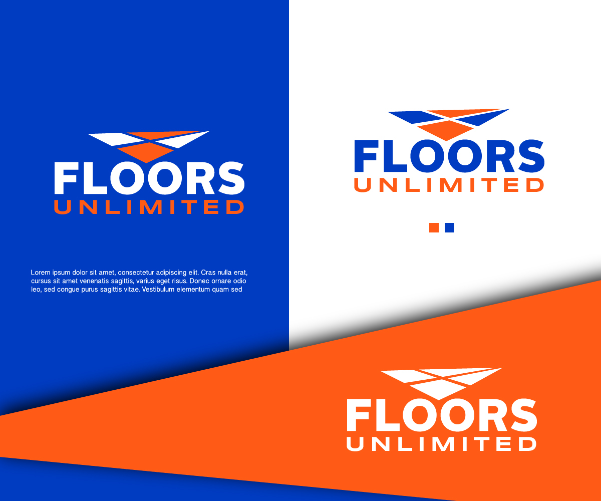 Logo Design by edwinnegz1 for Floors Unlimited | Design #34087157