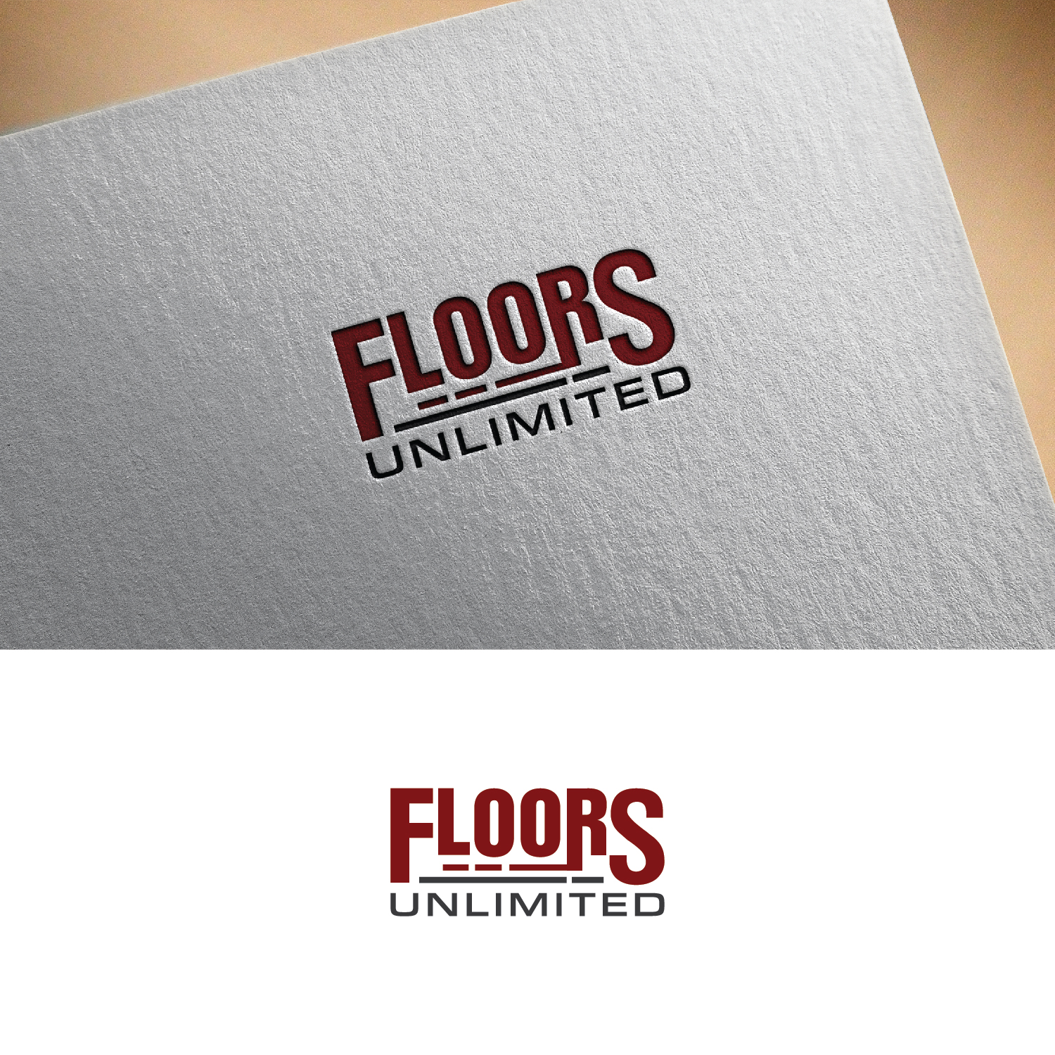 Logo Design by Maxo-Biz for Floors Unlimited | Design #34092127