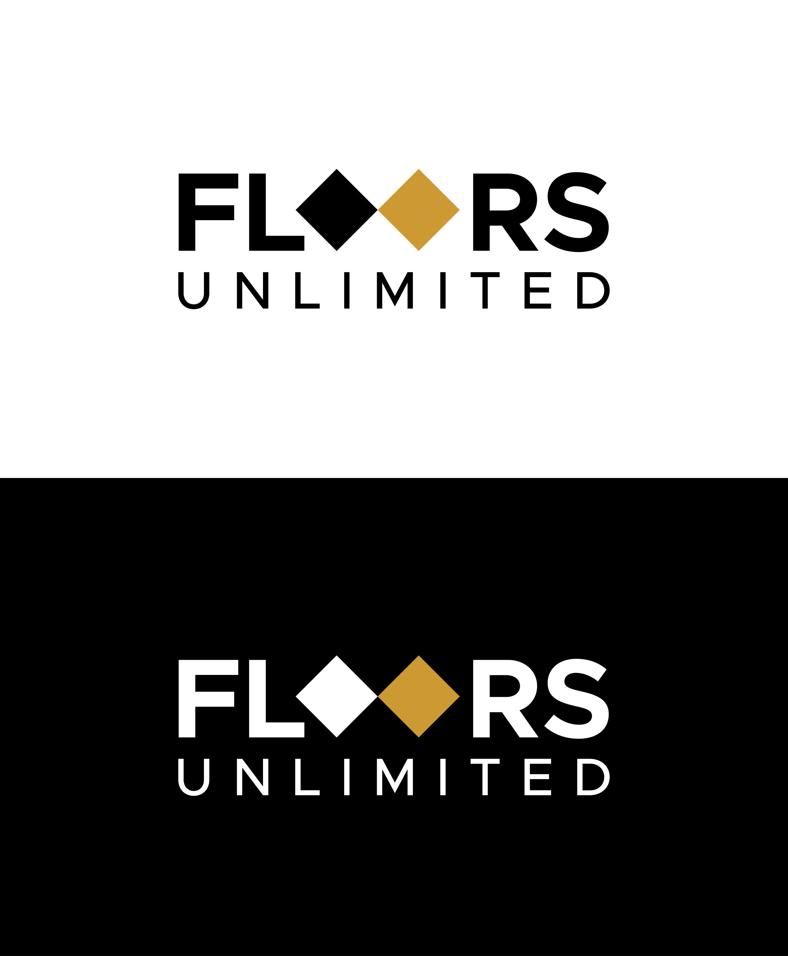Diseño de Logo por RAN MEI JS para Floors Unlimited | Diseño #34111926