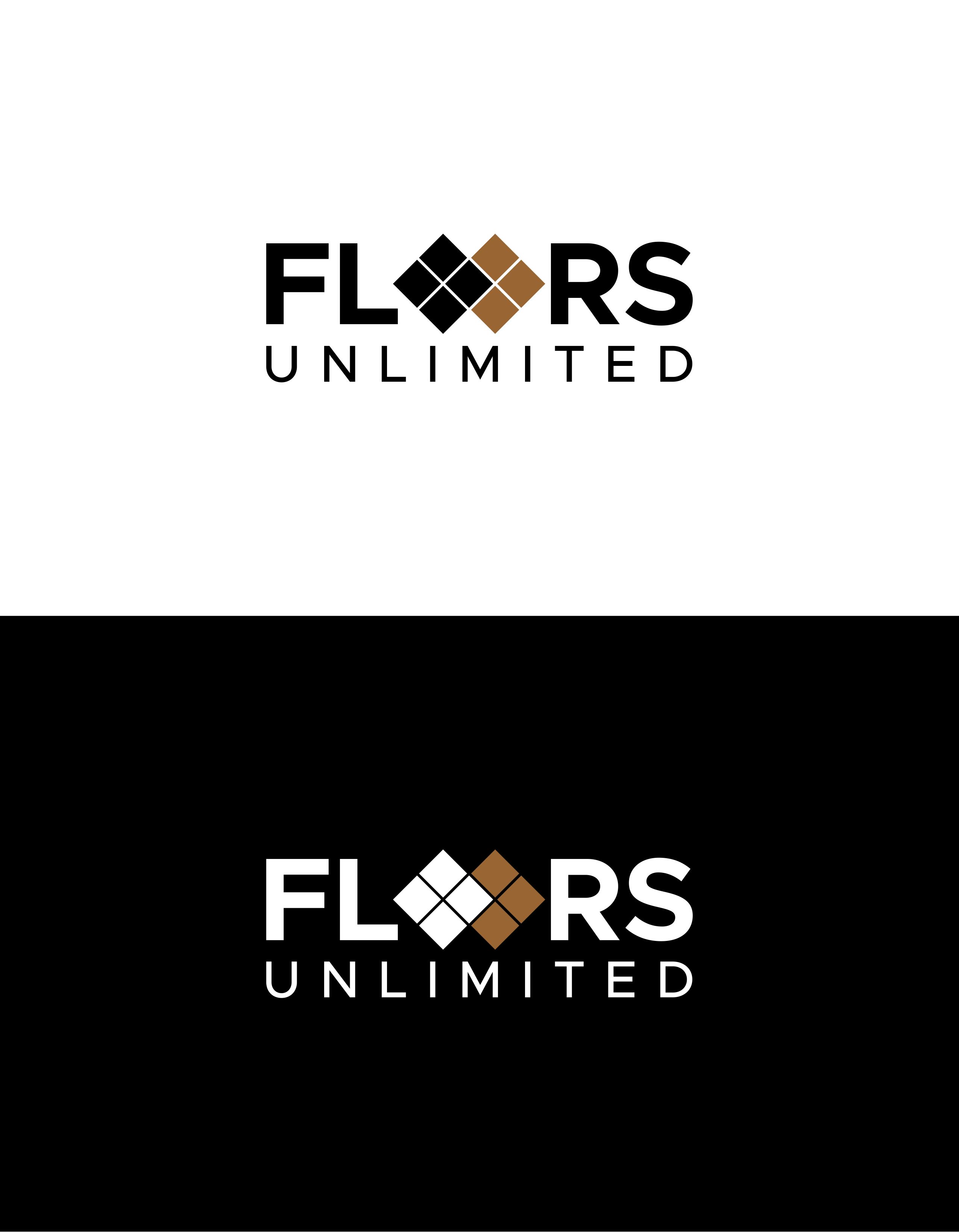 Diseño de Logo por RAN MEI JS para Floors Unlimited | Diseño #34111927