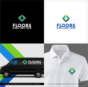 Logo-Design von sam_reef für Floors Unlimited | Design: #34110204