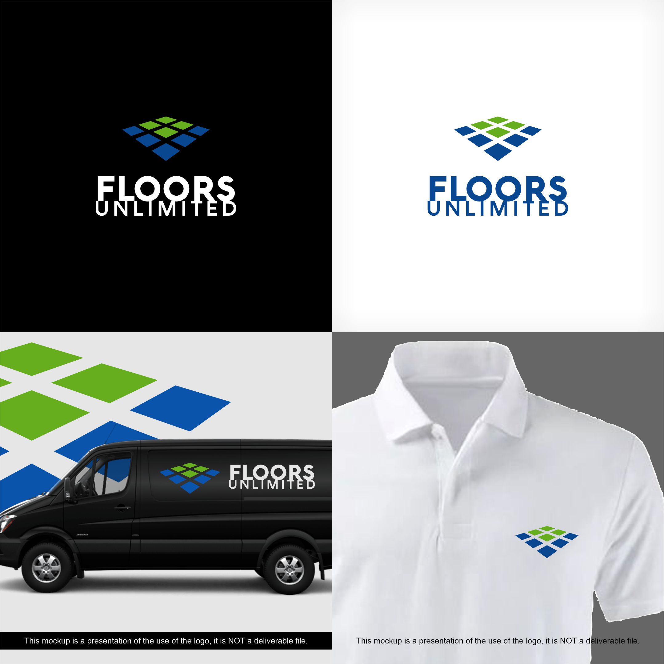 Logo Design by sam_reef for Floors Unlimited | Design #34110205