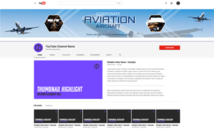 YouTube Design by fly  design for this project | Design: #34107921
