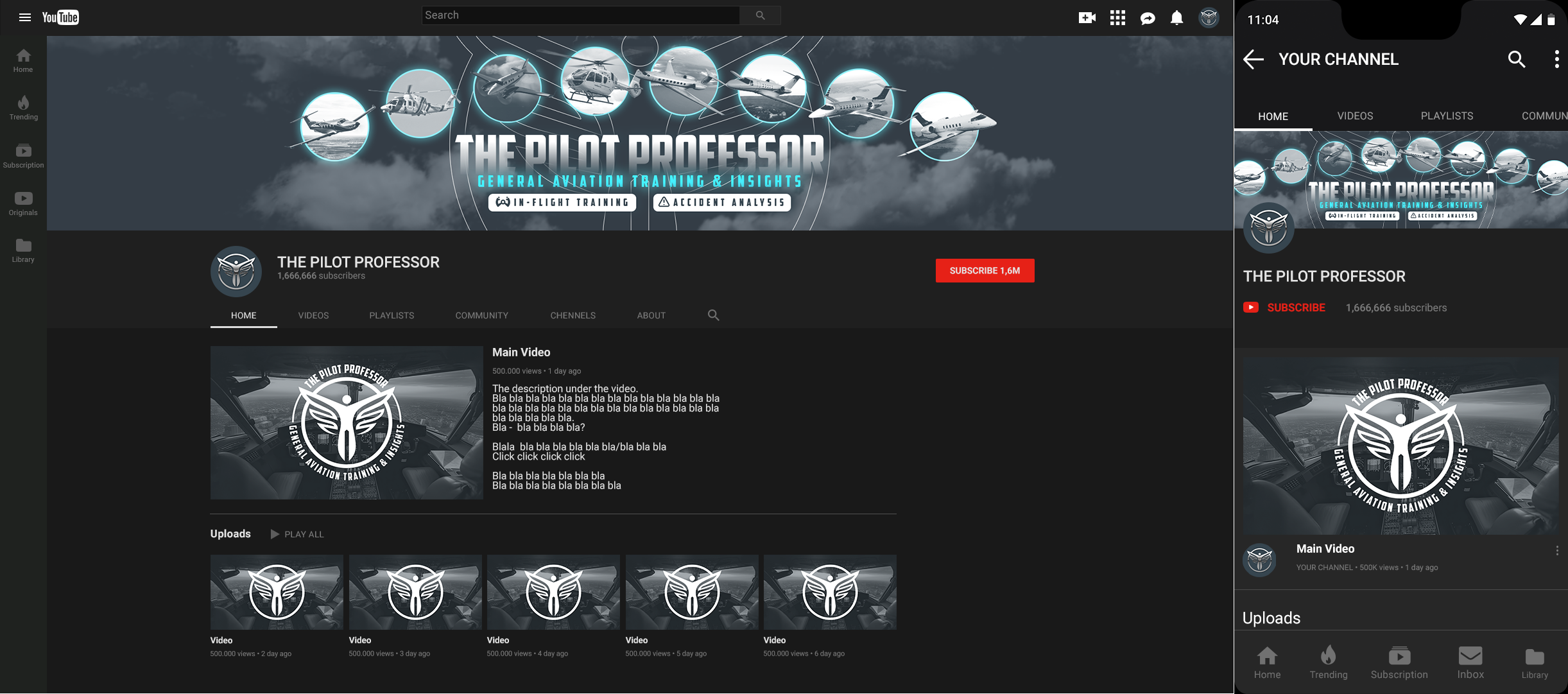 YouTube Design by adjeiiBlack for this project | Design #34105596