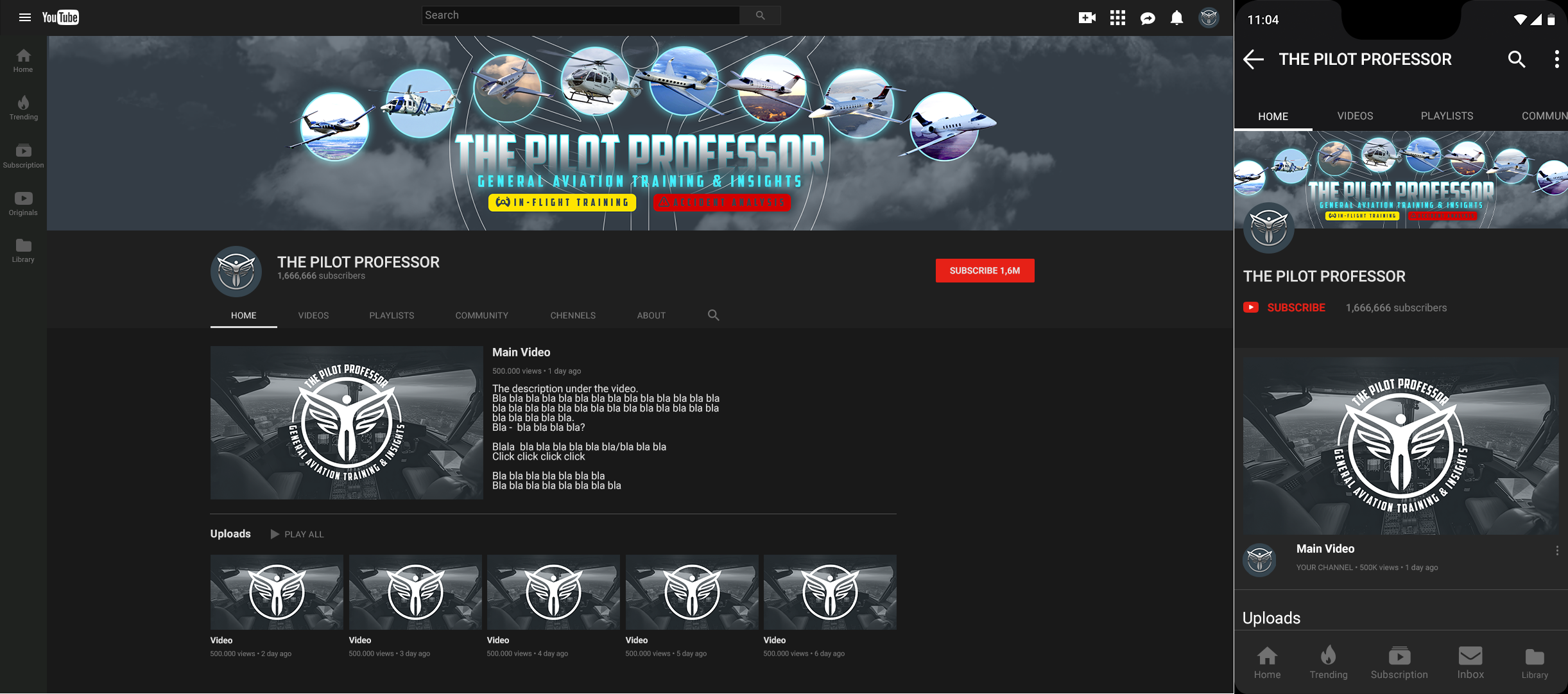 YouTube Design by adjeiiBlack for this project | Design #34118028