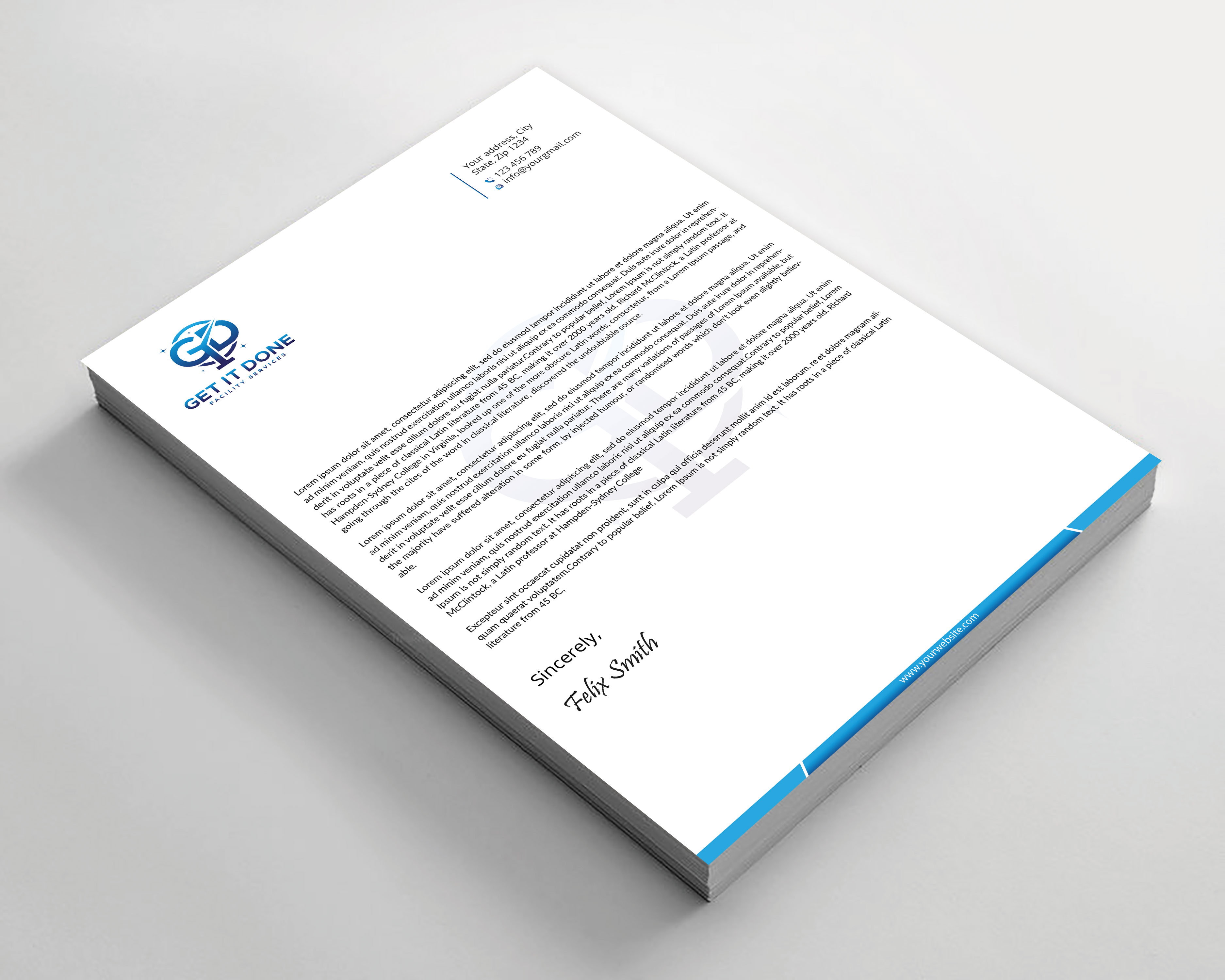 Letterhead Design by Expert Bappy for this project | Design #34089779