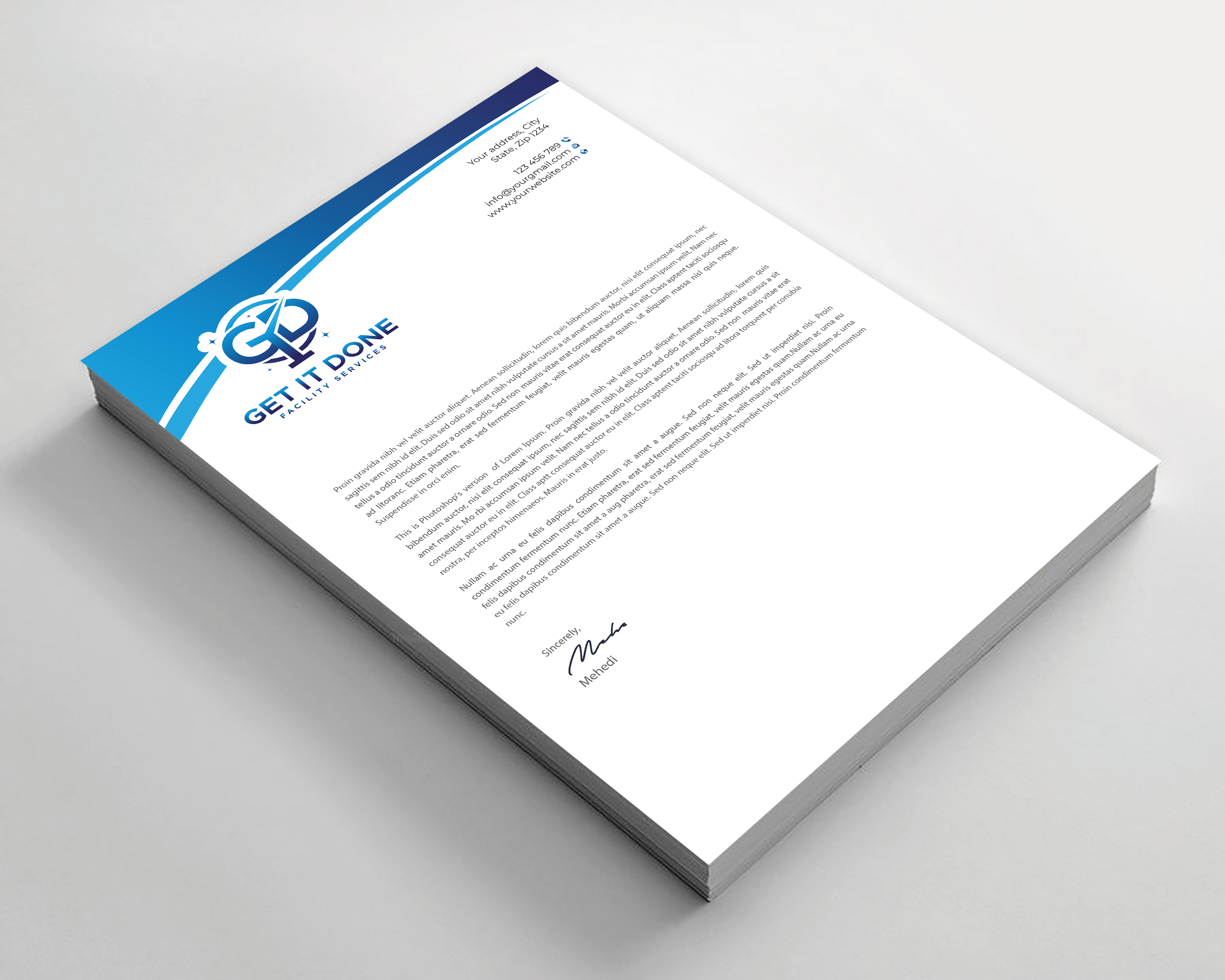 Briefkopf-Design von Expert Bappy für dieses Projekt | Design #34091655