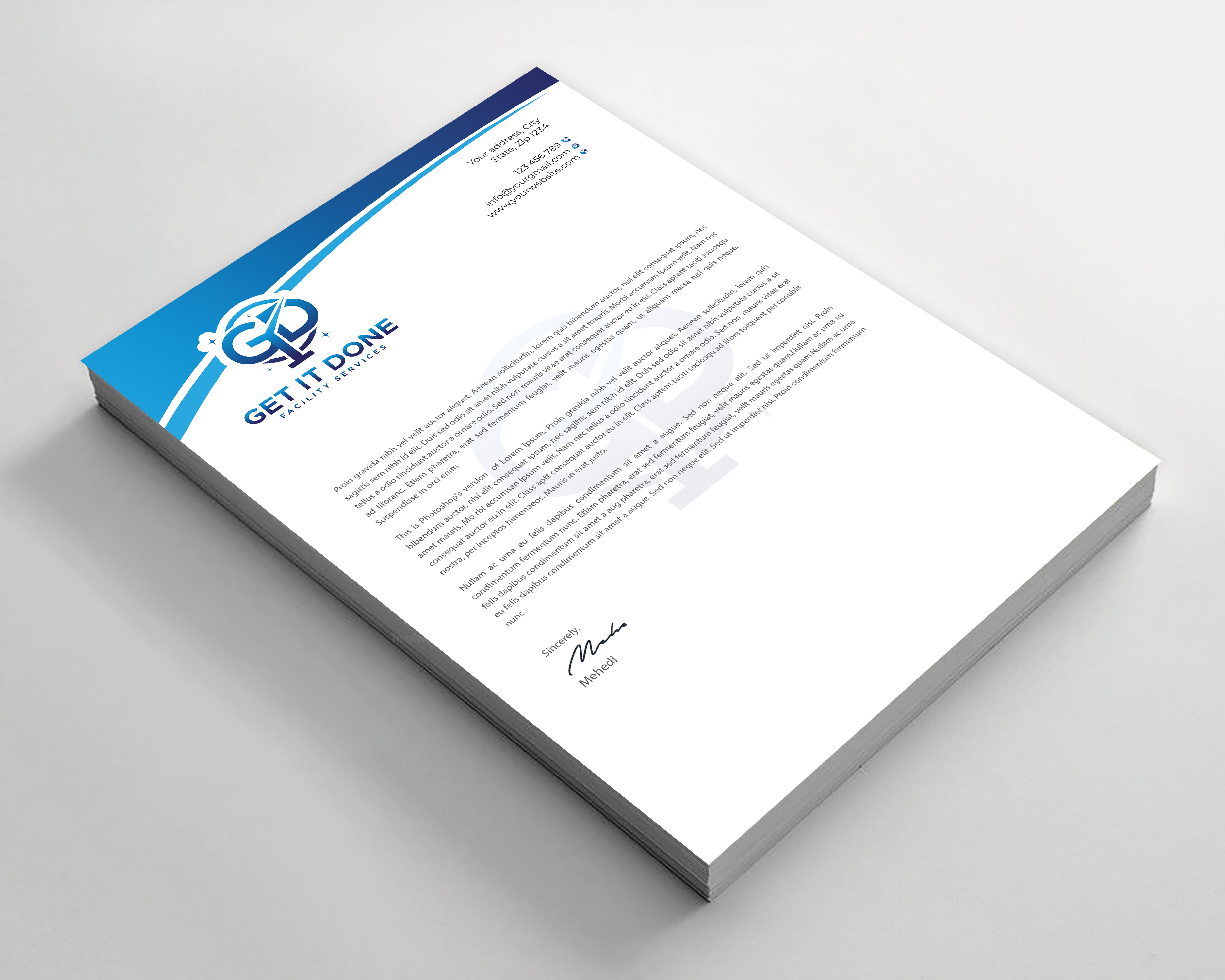 Briefkopf-Design von Expert Bappy für dieses Projekt | Design #34092307