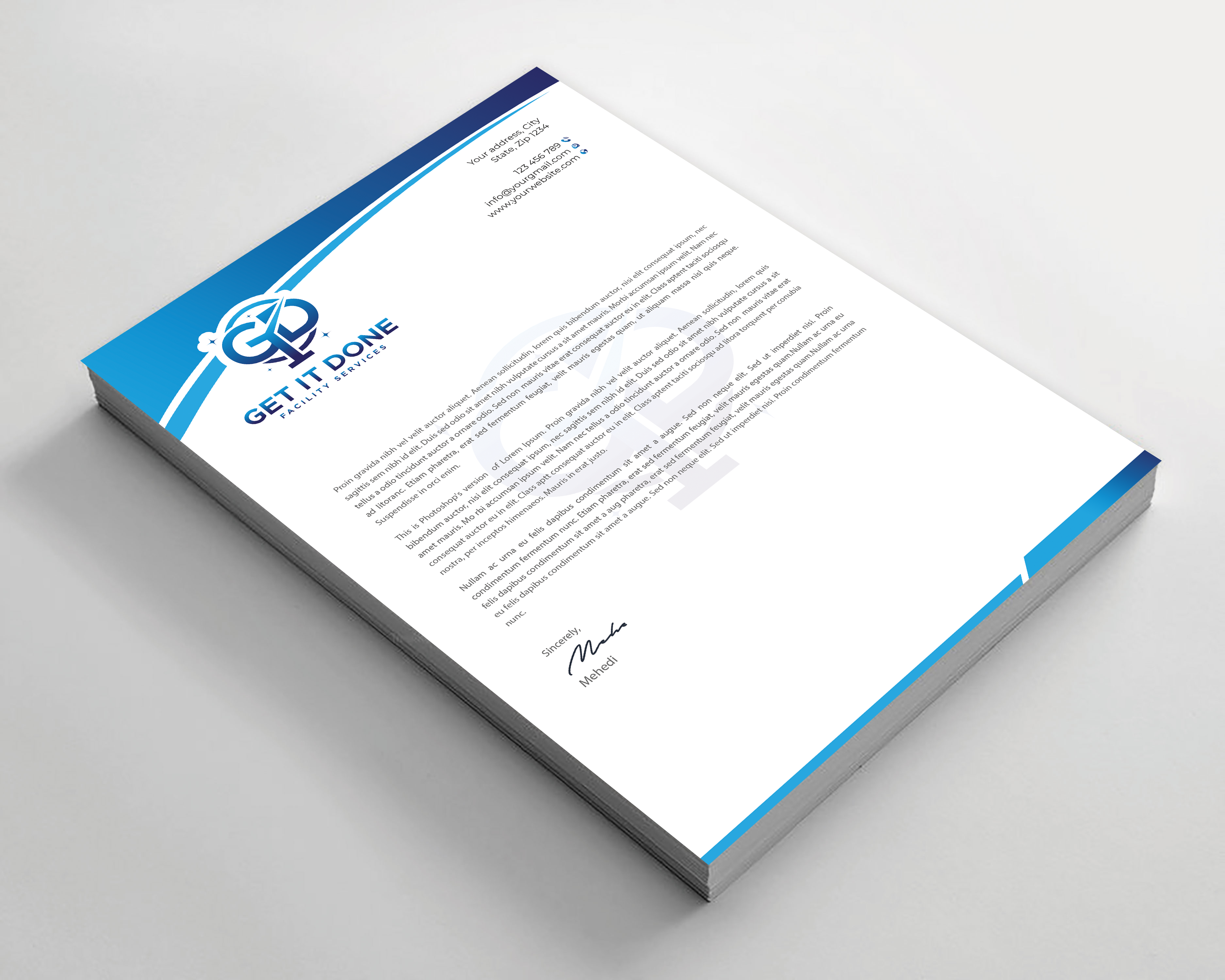 Briefkopf-Design von Expert Bappy für dieses Projekt | Design #34092308