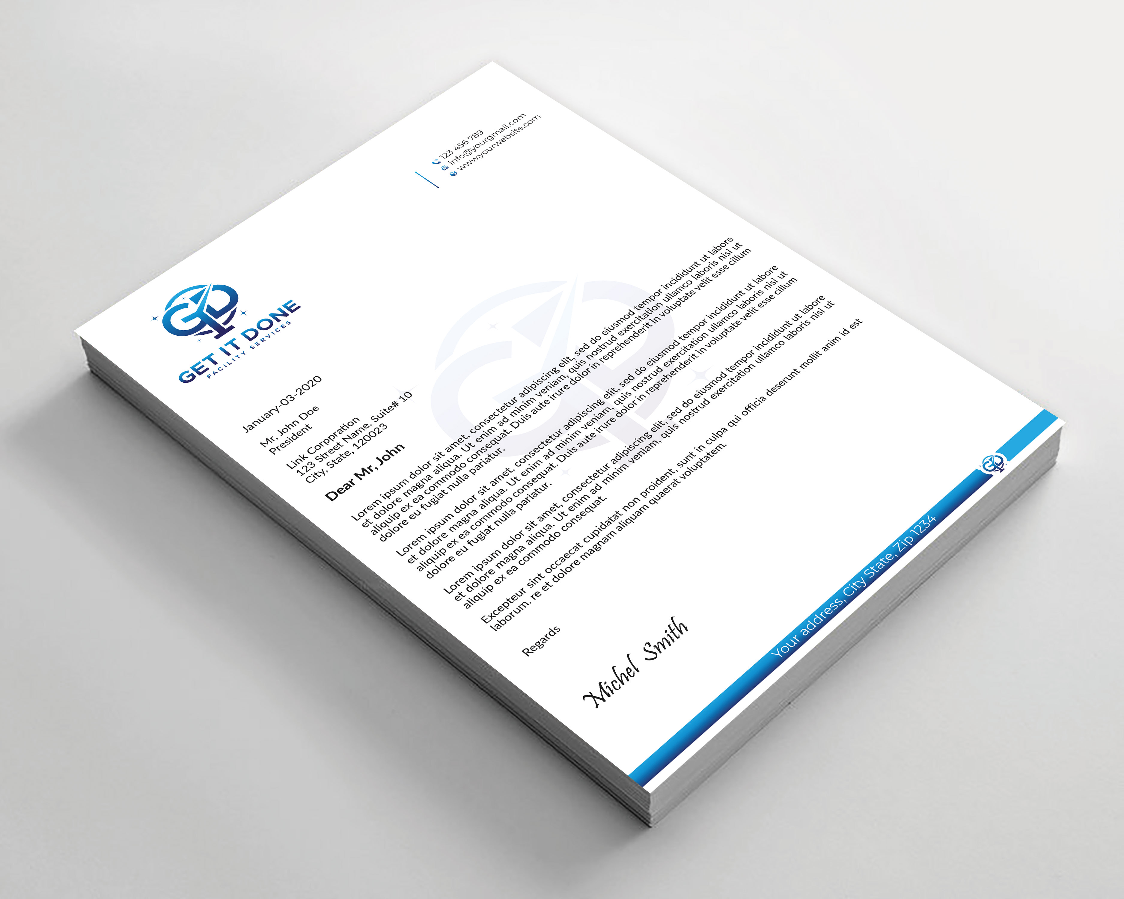 Briefkopf-Design von Expert Bappy für dieses Projekt | Design #34093101