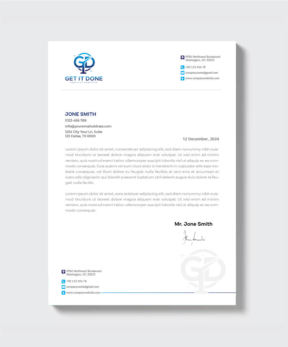 Briefkopf-Design von artbitin für dieses Projekt | Design #34092302