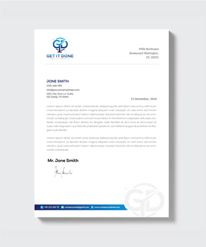 Letterhead Design by artbitin for this project | Design: #34092306