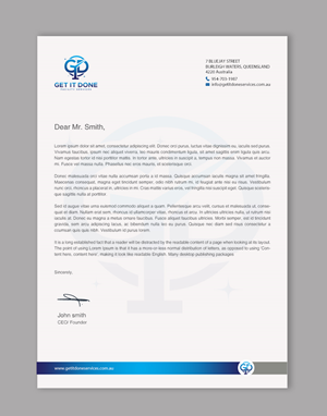 Letterhead Design by chandrayaan.creative for this project | Design: #34090637