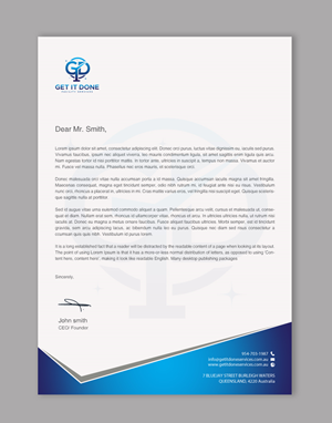 Letterhead Design by chandrayaan.creative for this project | Design: #34090641