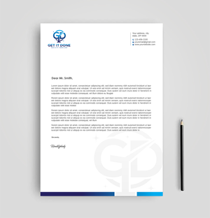 Letterhead Design by Imagine design000 for this project | Design #34088786