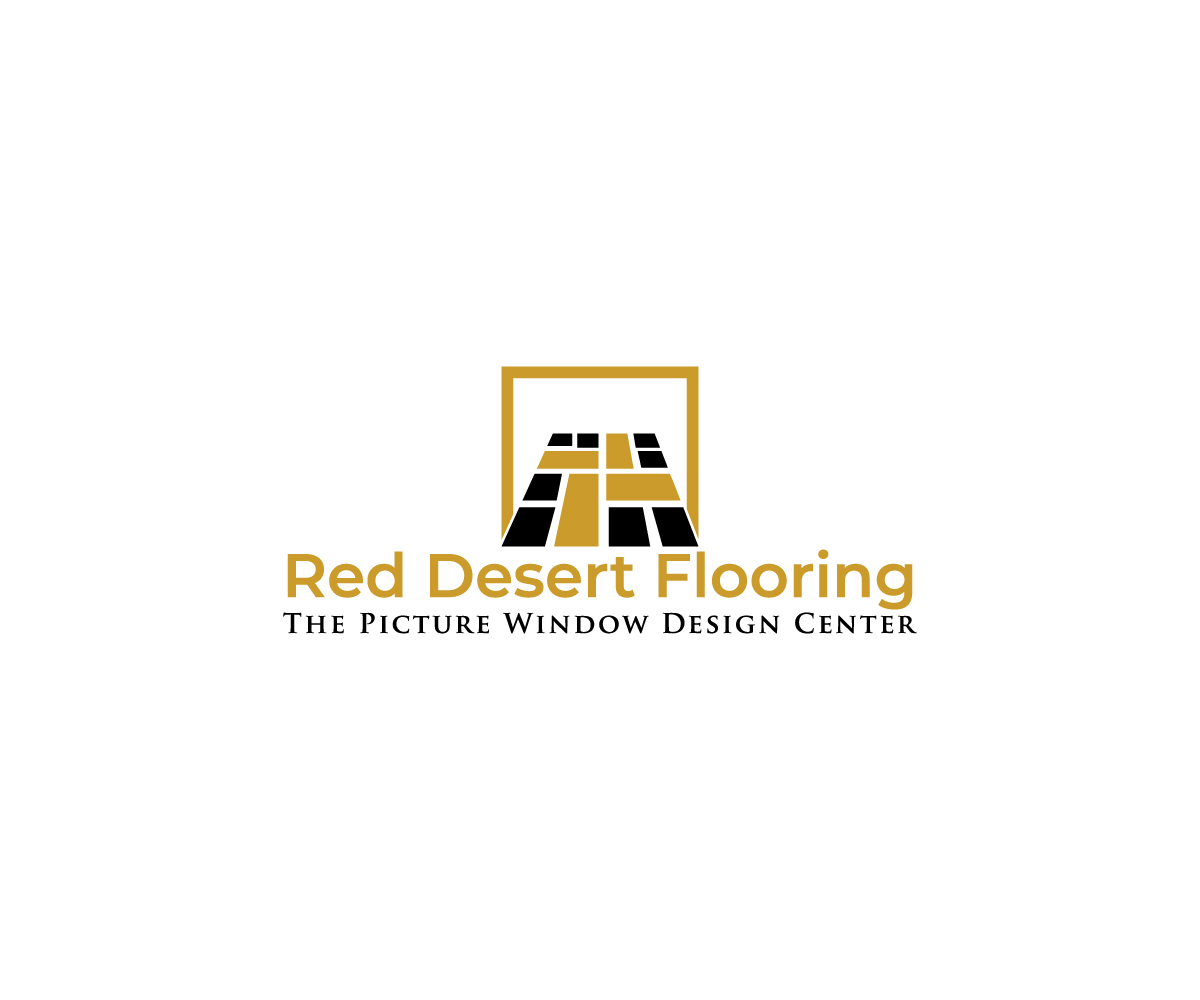 Logo Design by Spark  Design for Red Desert Flooring/Picture Window Design Center | Design #34087884