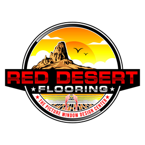 Logo Design by Suvendu.S for Red Desert Flooring/Picture Window Design Center | Design: #34126379