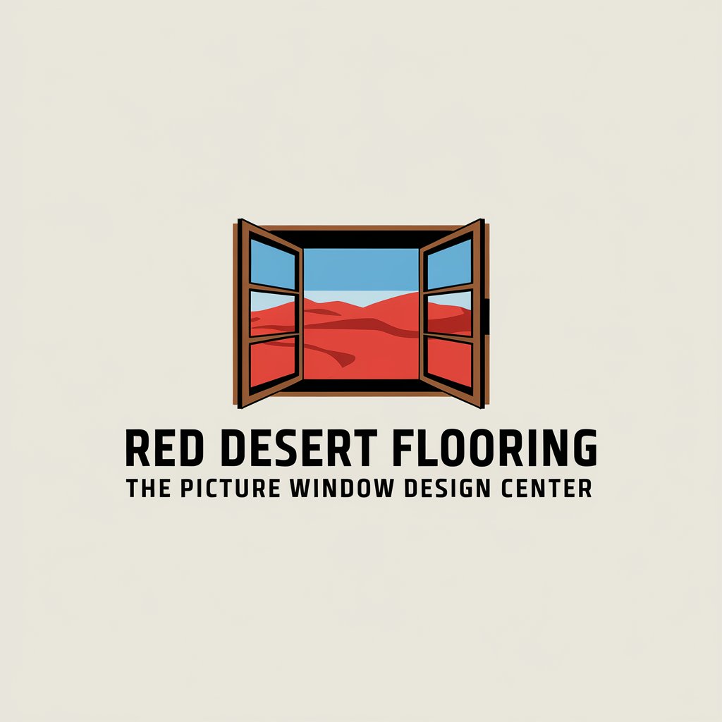 Logo Design by DesignPack for Red Desert Flooring/Picture Window Design Center | Design #34135145