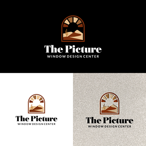 Logo Design by syad666 for Red Desert Flooring/Picture Window Design Center | Design: #34089068