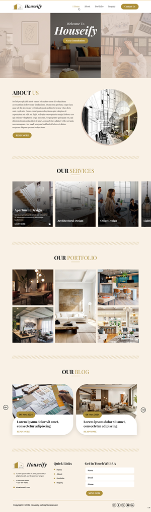 Wordpress Design by pb for this project | Design: #34094325