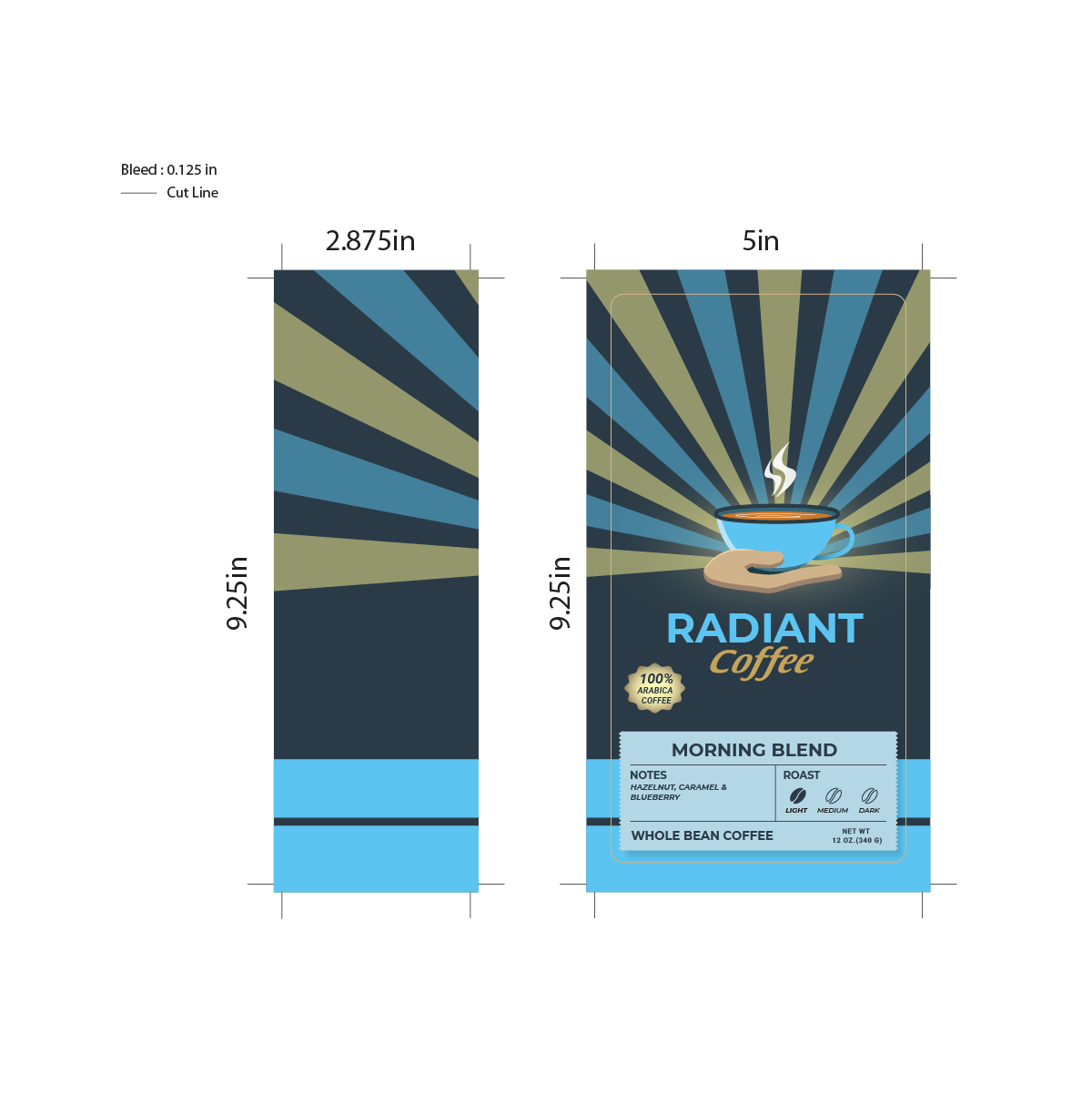 Merchandize Design by Mohamed Javid for The Coffee Village | Design #34717685