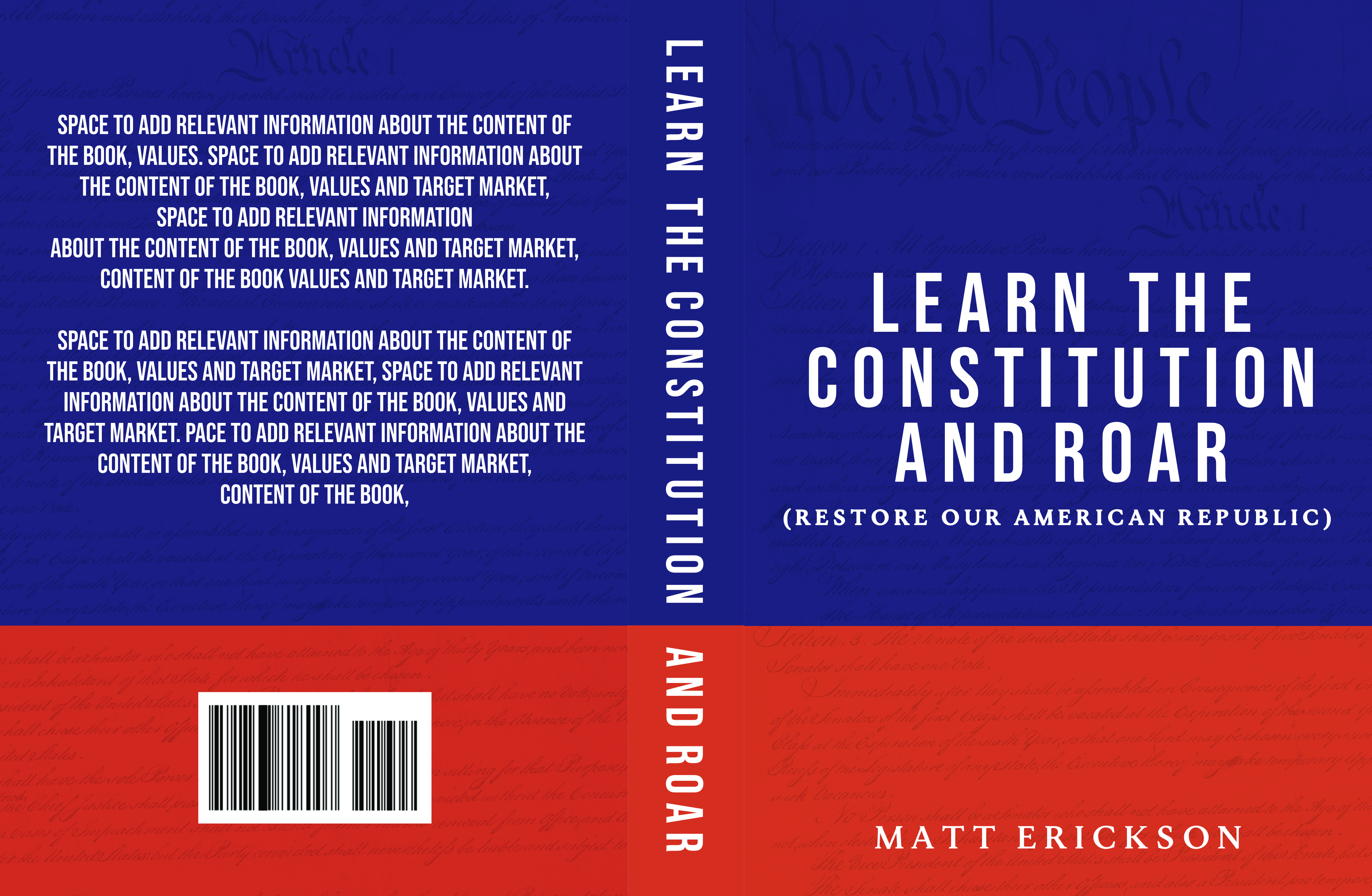 Book Cover Design by AnninWonderland for Patriot Corps | Design #34101756