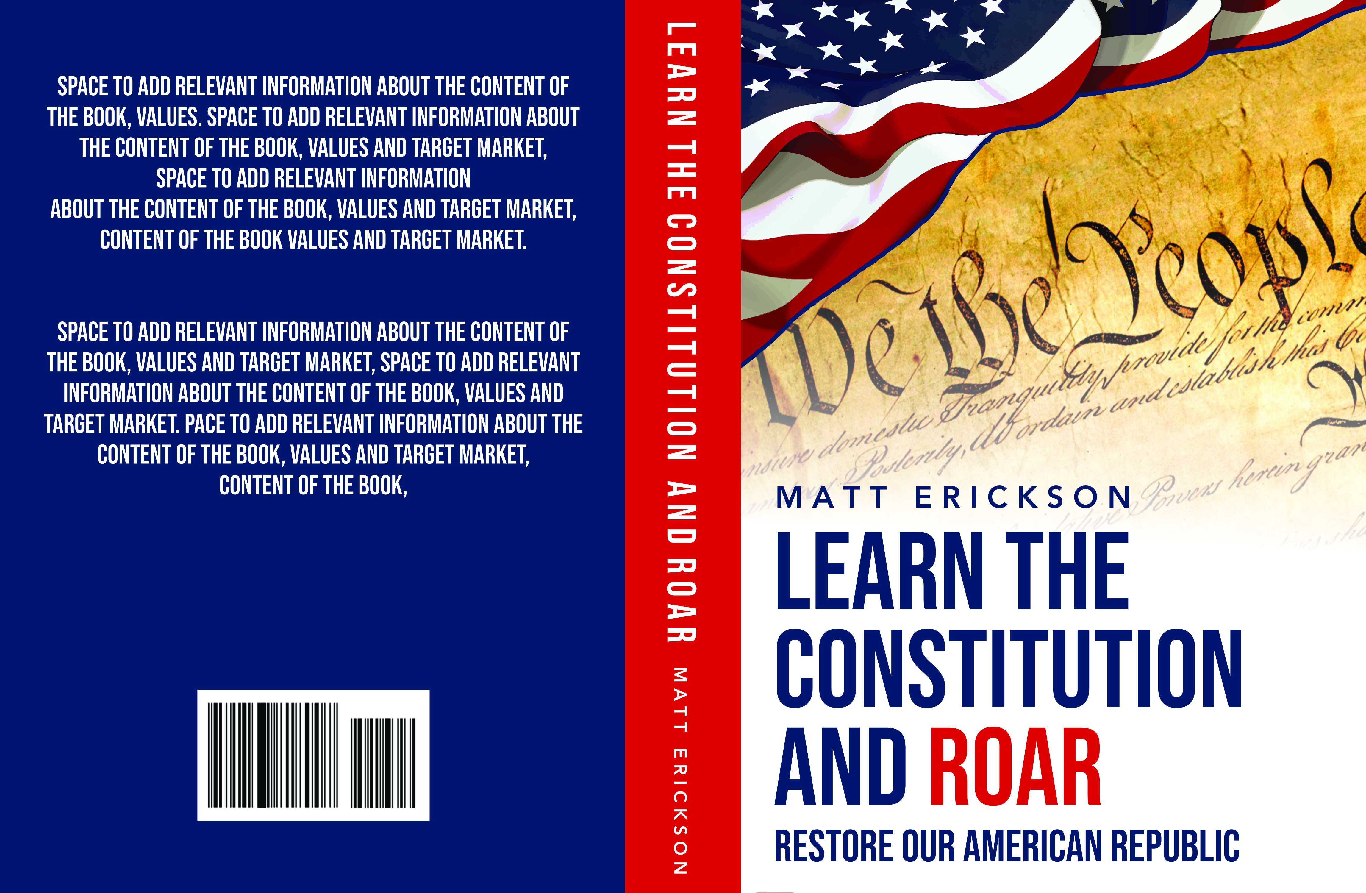 Book Cover Design by AnninWonderland for Patriot Corps | Design #34128562