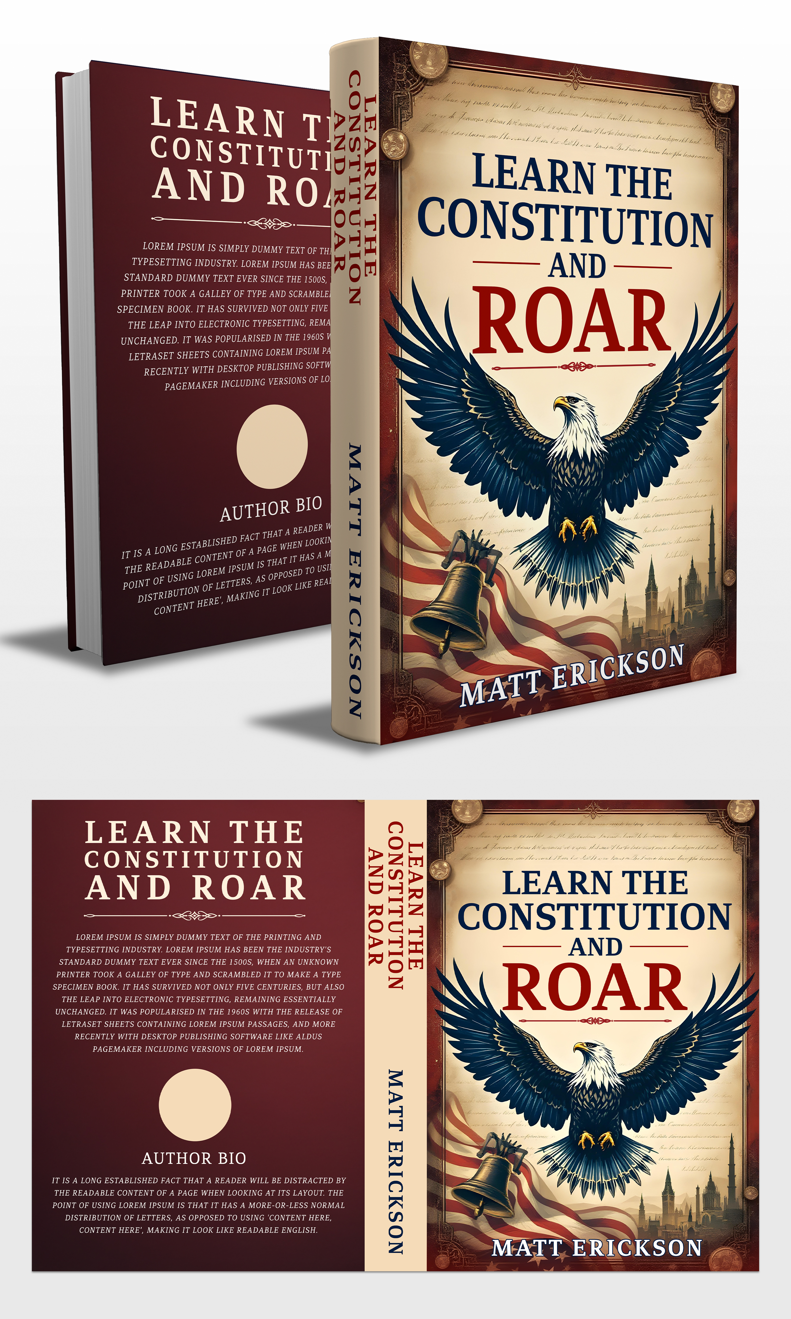 Book Cover Design by G T for Patriot Corps | Design #34114196