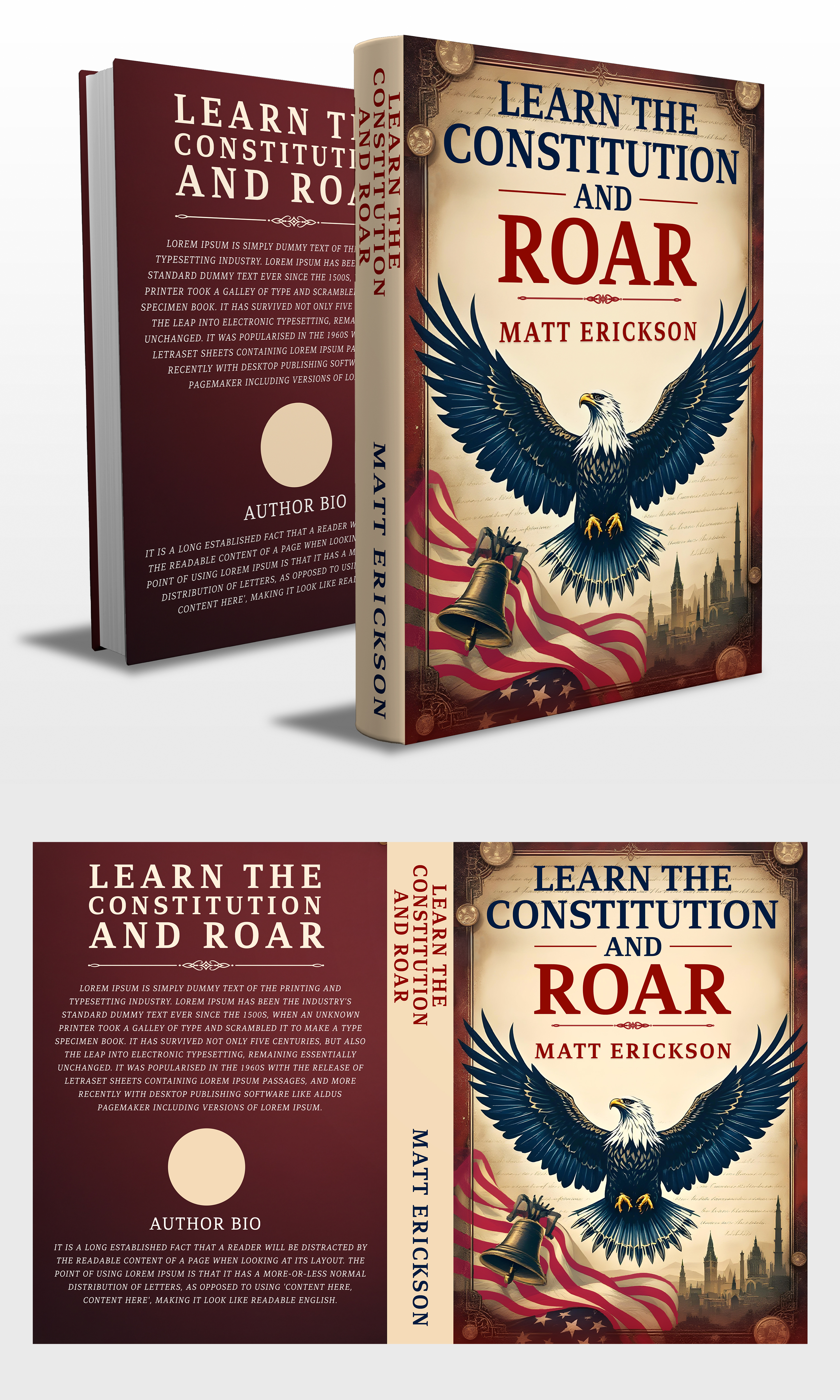 Design de Couverture de Livre par G T pour Patriot Corps | Design #34117772