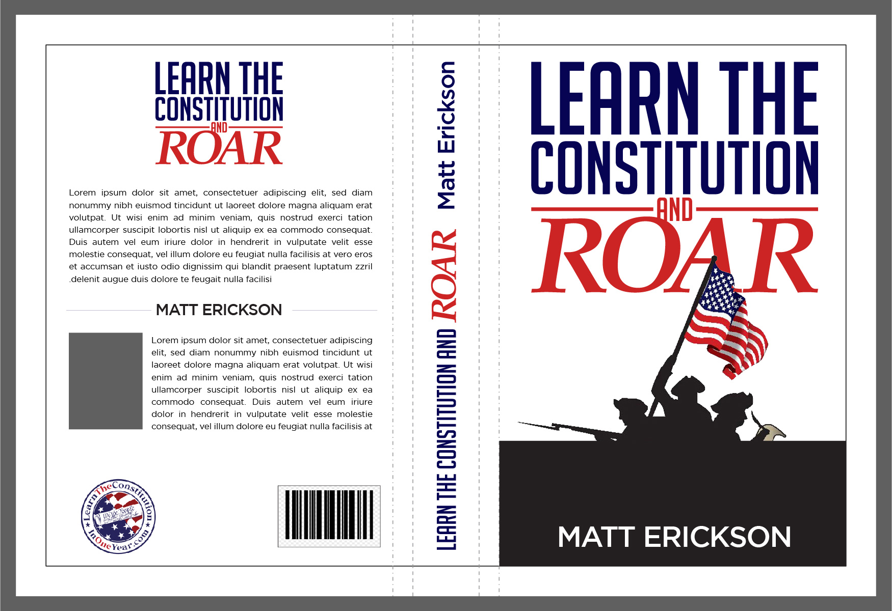 Design de Couverture de Livre par abdul700 pour Patriot Corps | Design #34100002