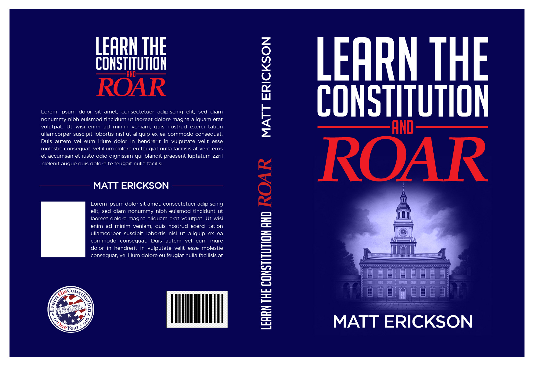 Book Cover Design by abdul700 for Patriot Corps | Design #34104067
