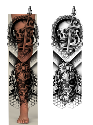 Tattoo-Design von Kiki Hermawan für dieses Projekt | Design: #34187216