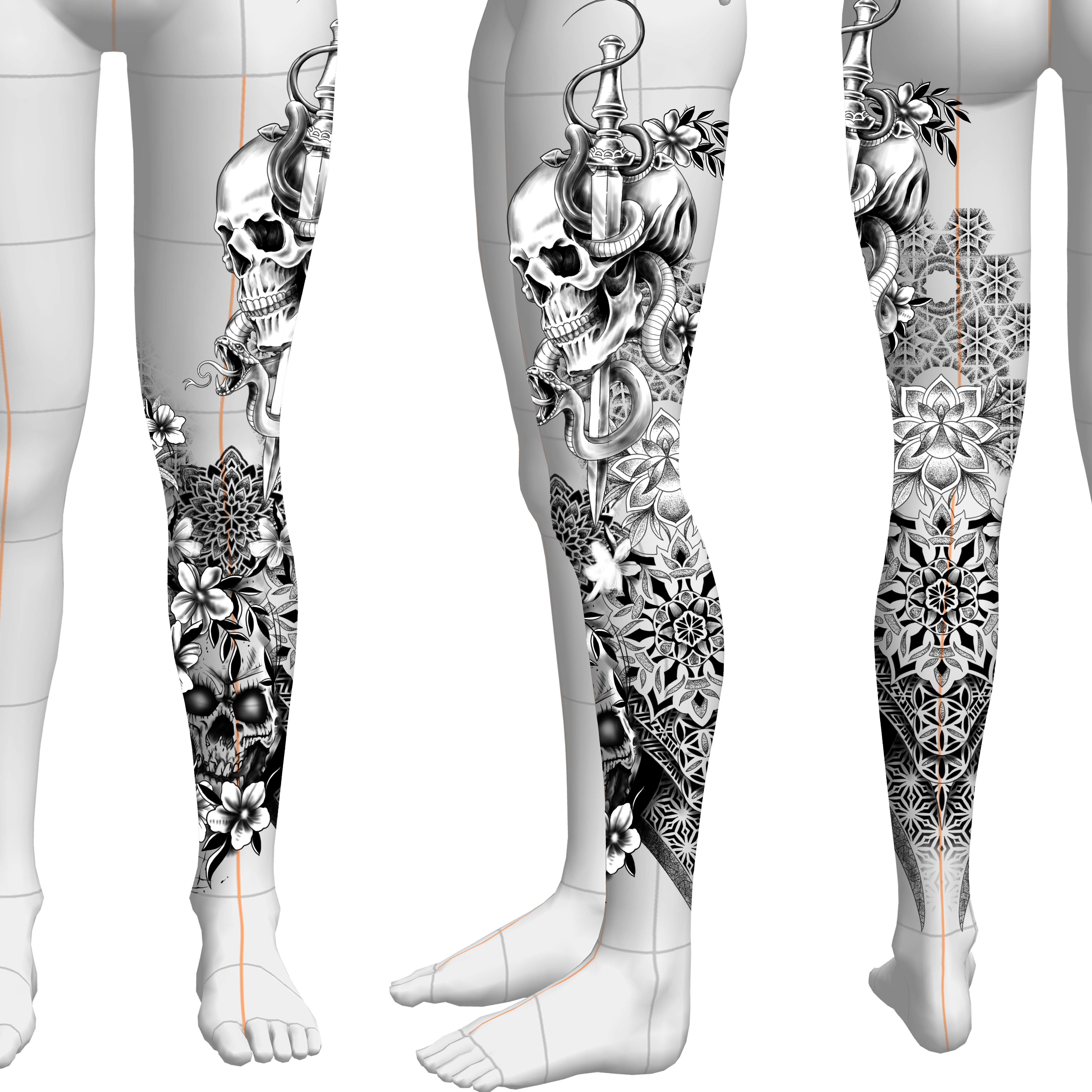 Tattoo Design by alfauzi sofisalam for this project | Design #34189383
