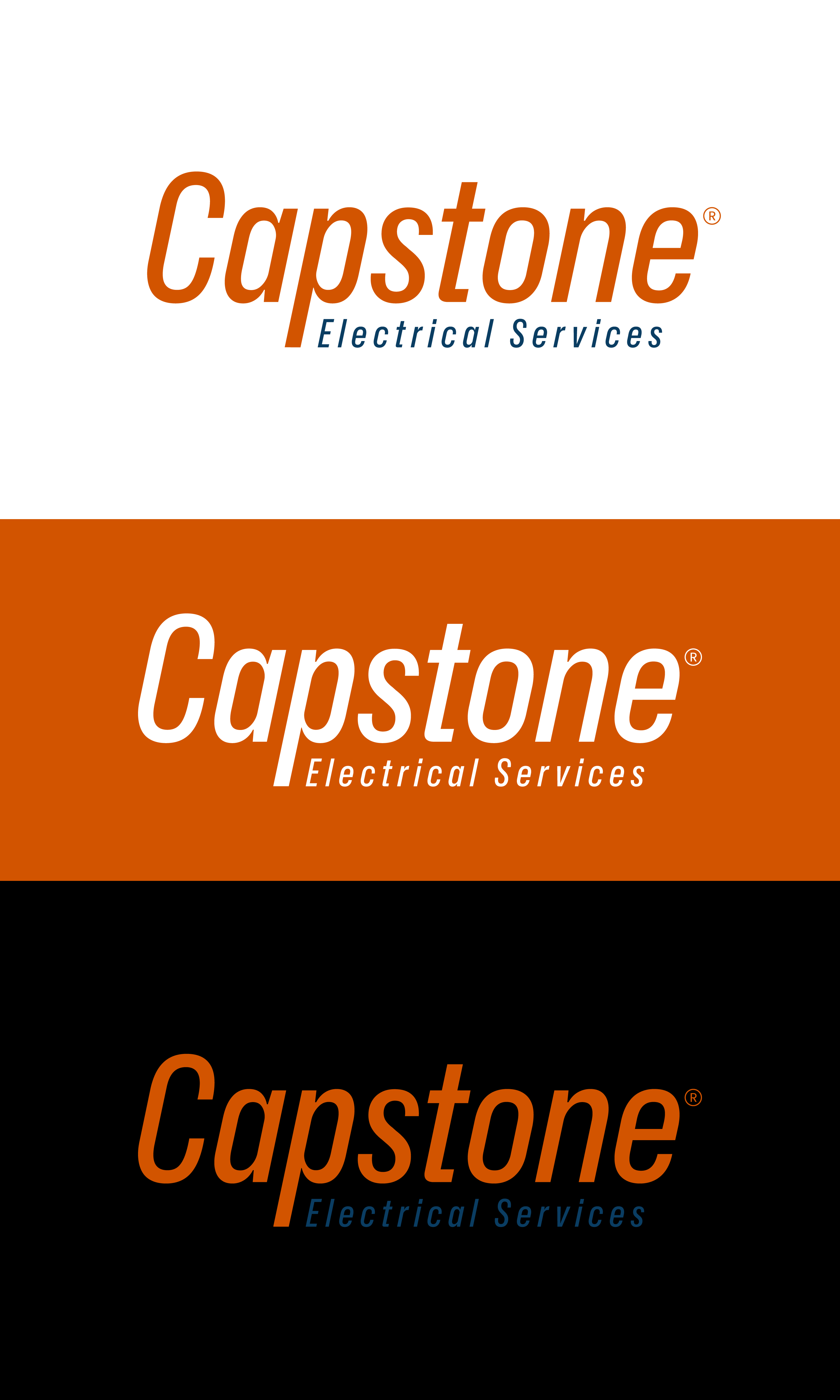Diseño de Logo por Duvai Studio para Capstone Electrical Services | Diseño #34103067