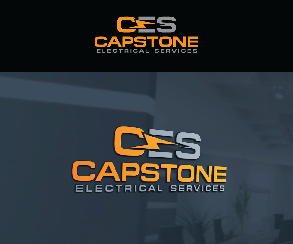 Diseño de Logo por Luckey yaari para Capstone Electrical Services | Diseño #34104301