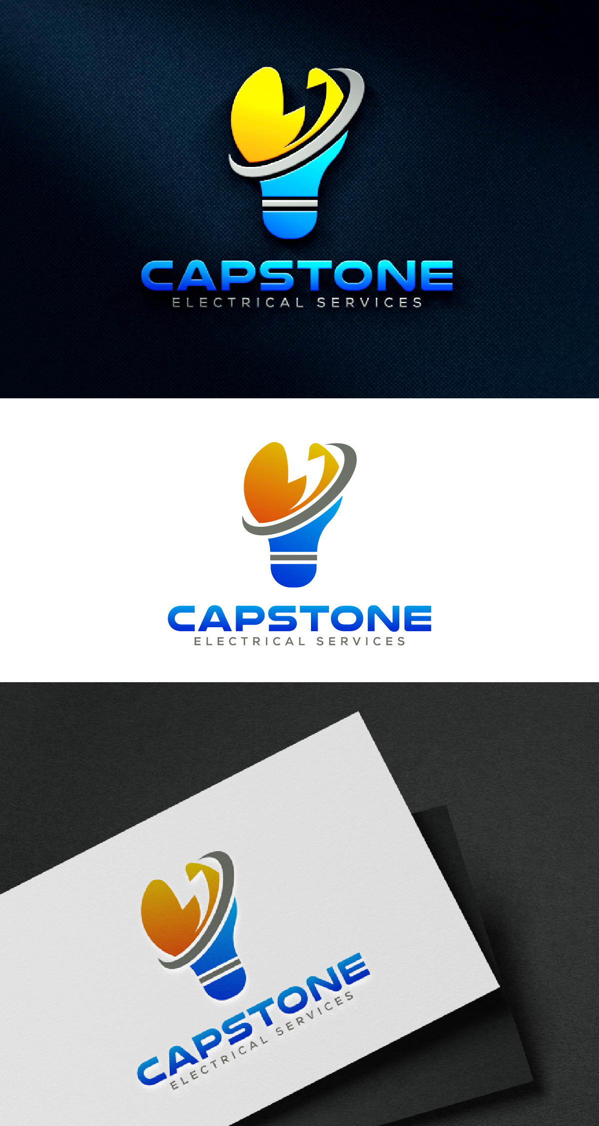Diseño de Logo por Loknath para Capstone Electrical Services | Diseño #34114159