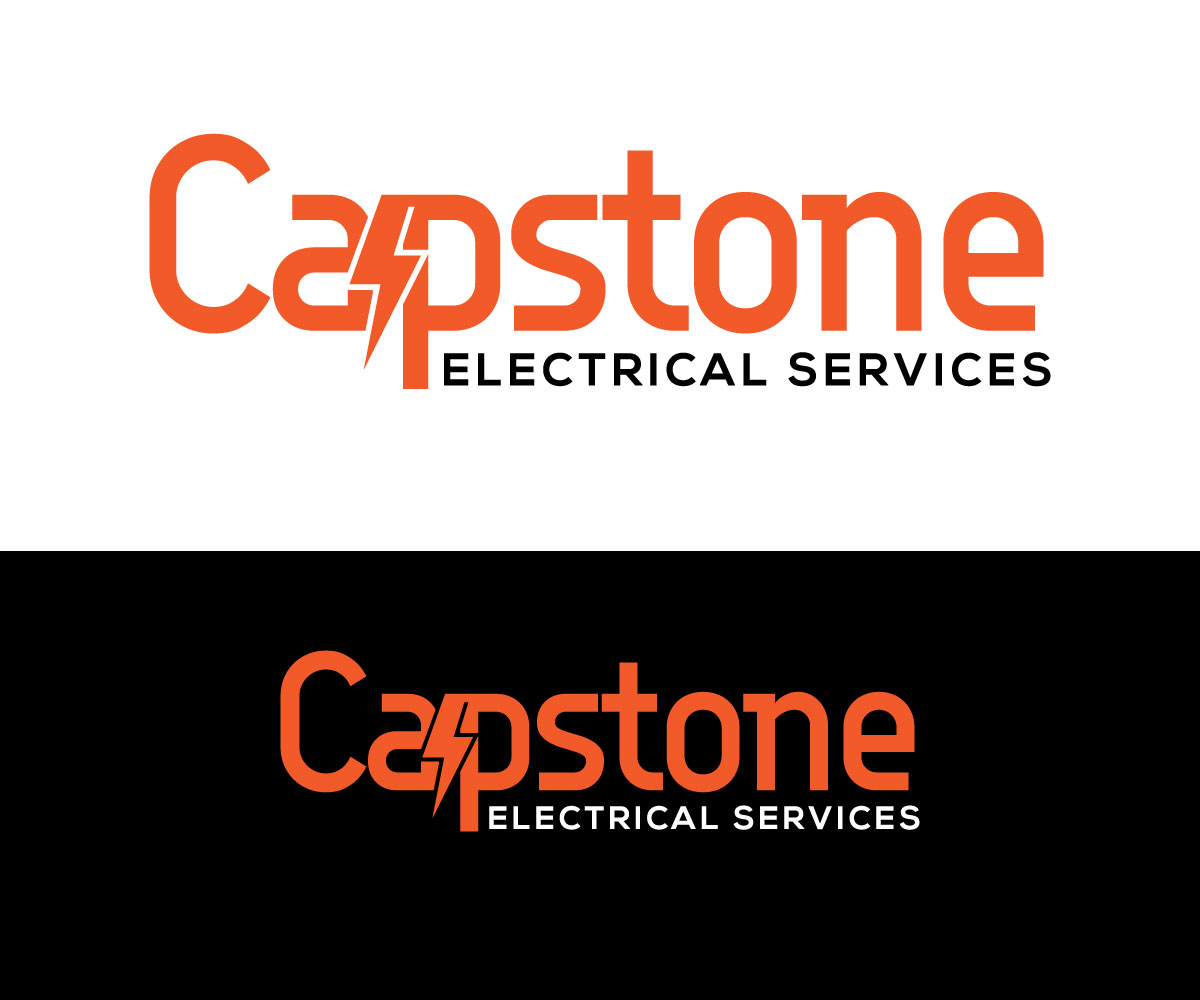 Logo-Design von Kavth für Capstone Electrical Services | Design #34117807