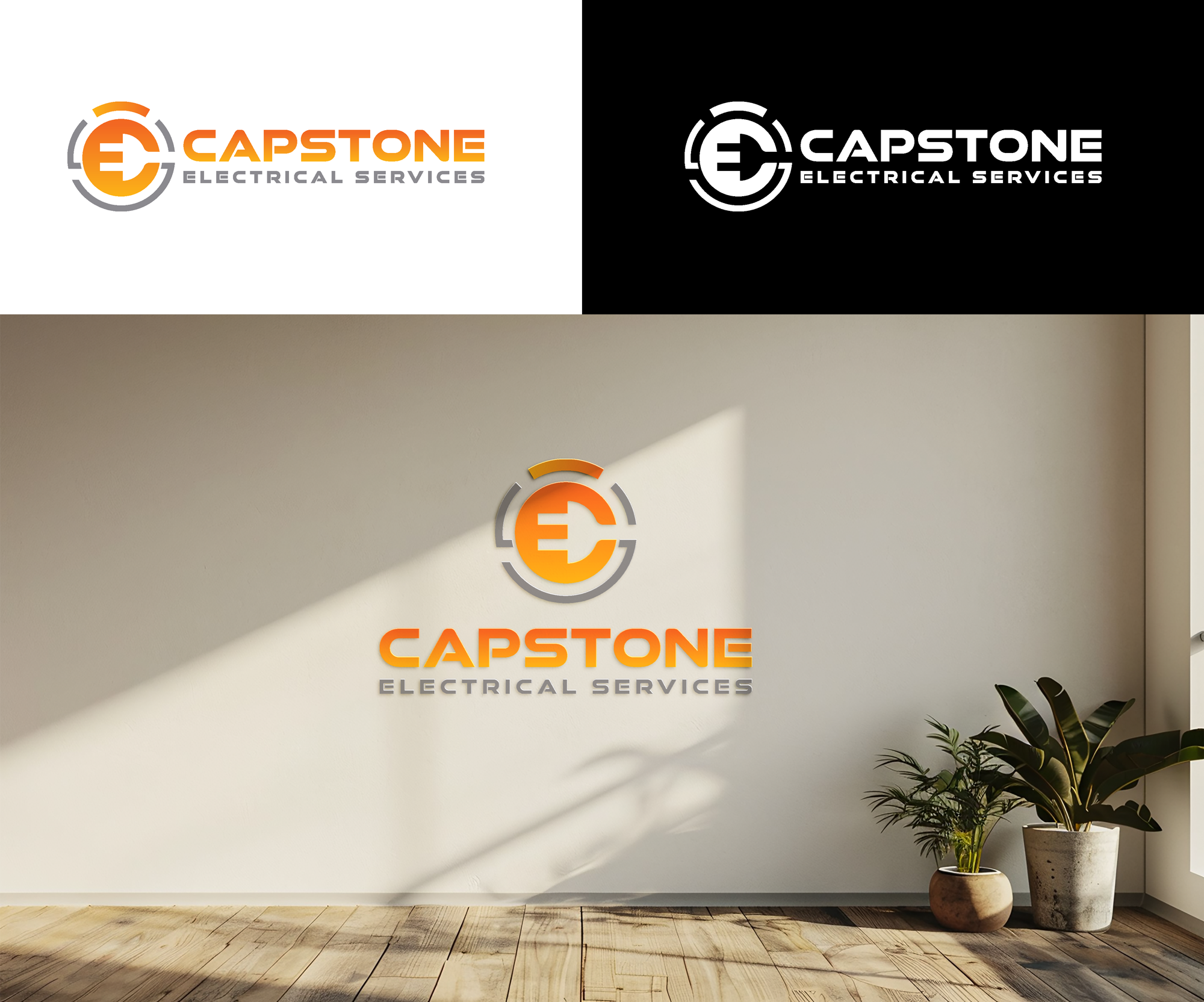 Design de Logo par RA-bica pour Capstone Electrical Services | Design #34106128
