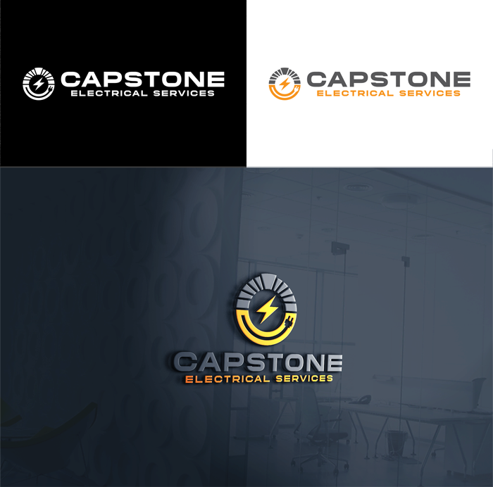 Diseño de Logo por RA-bica para Capstone Electrical Services | Diseño #34108153